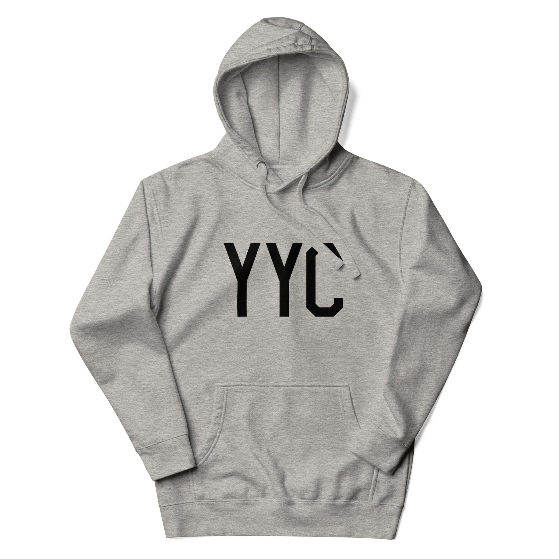 Premium Hoodie - Black Graphic • YYC Calgary • YHM Designs - Image 07
