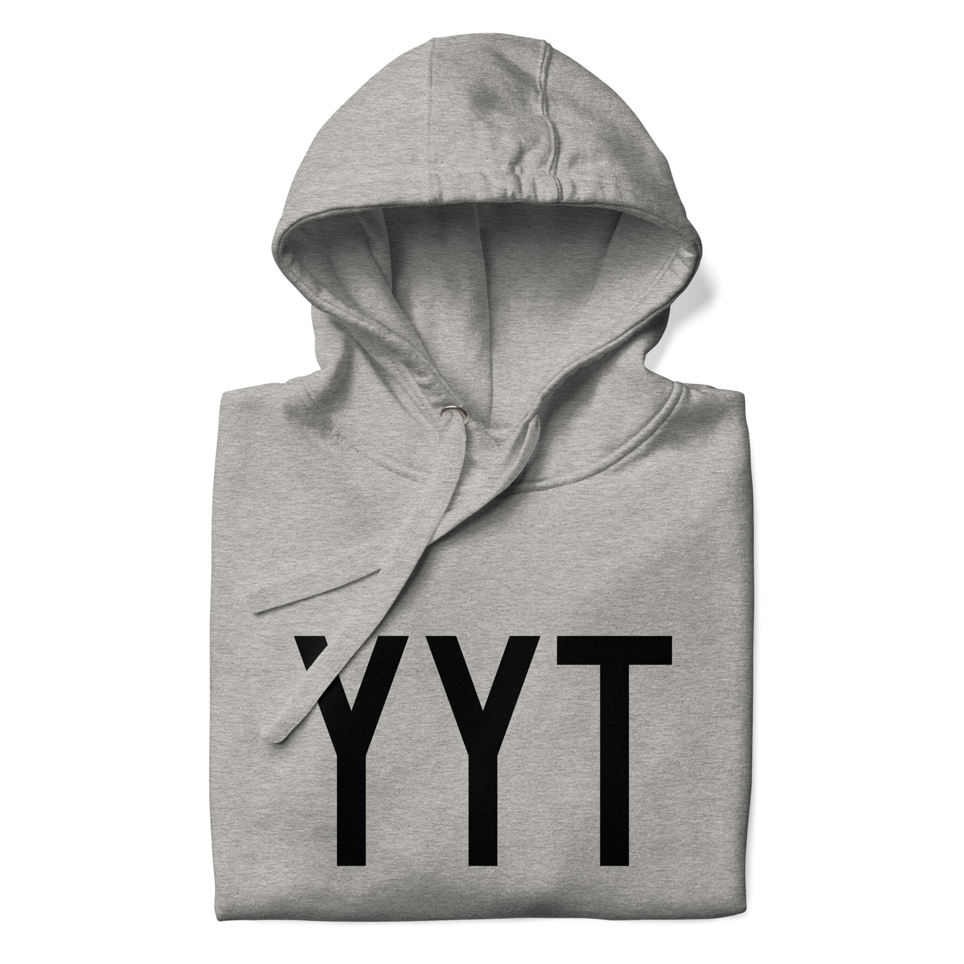 Premium Hoodie - Black Graphic • YYT St. John's • YHM Designs - Image 06