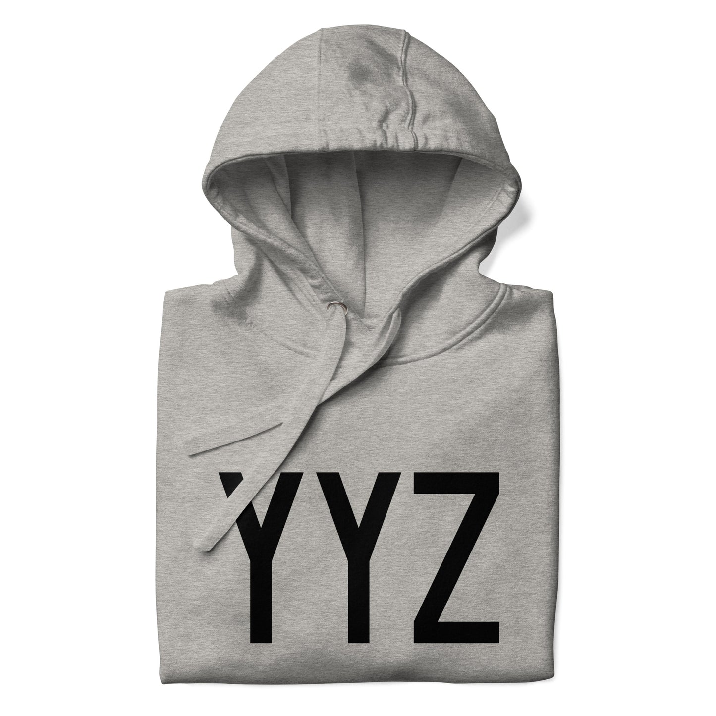 Premium Hoodie - Black Graphic • YYZ Toronto • YHM Designs - Image 06