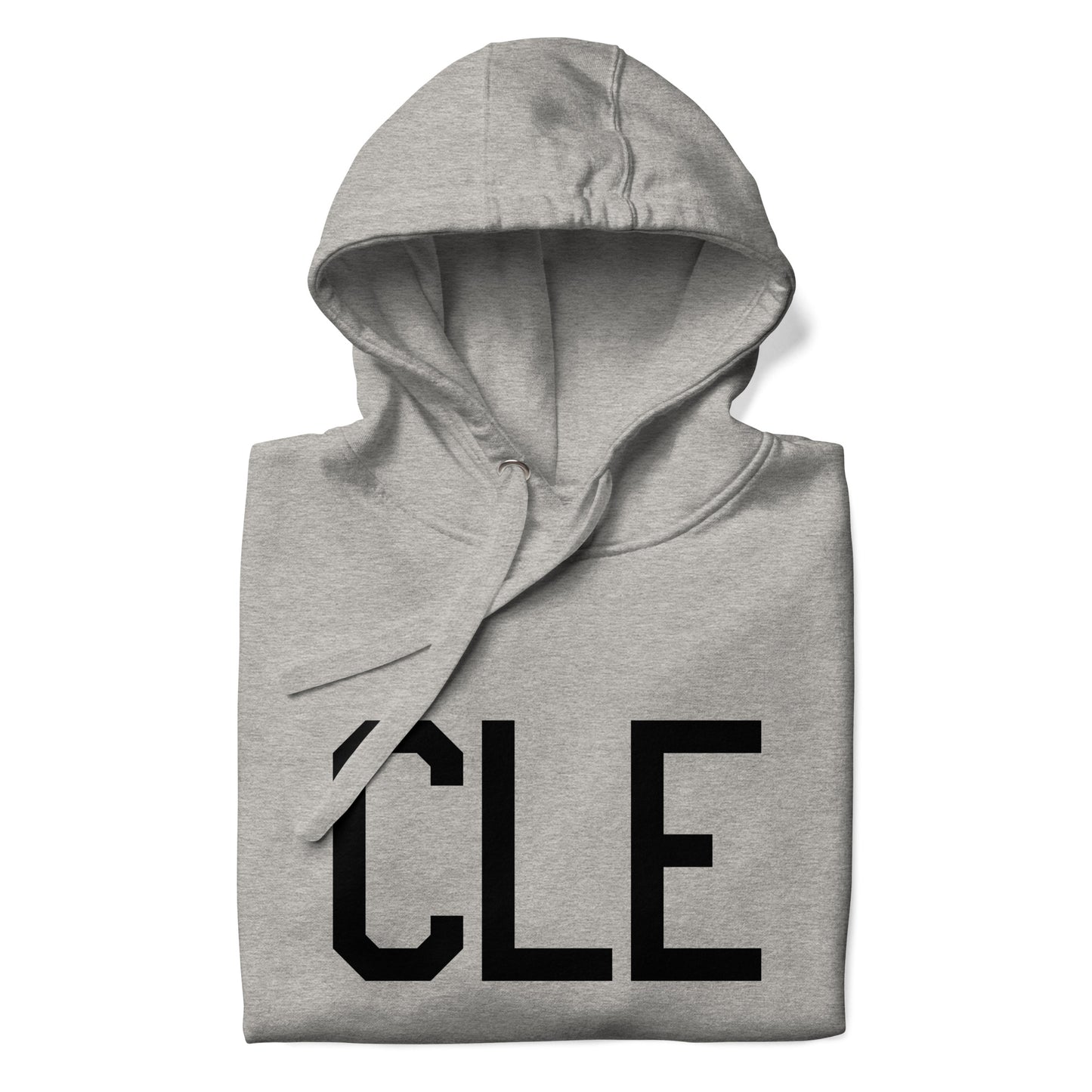 Premium Hoodie - Black Graphic • CLE Cleveland • YHM Designs - Image 03