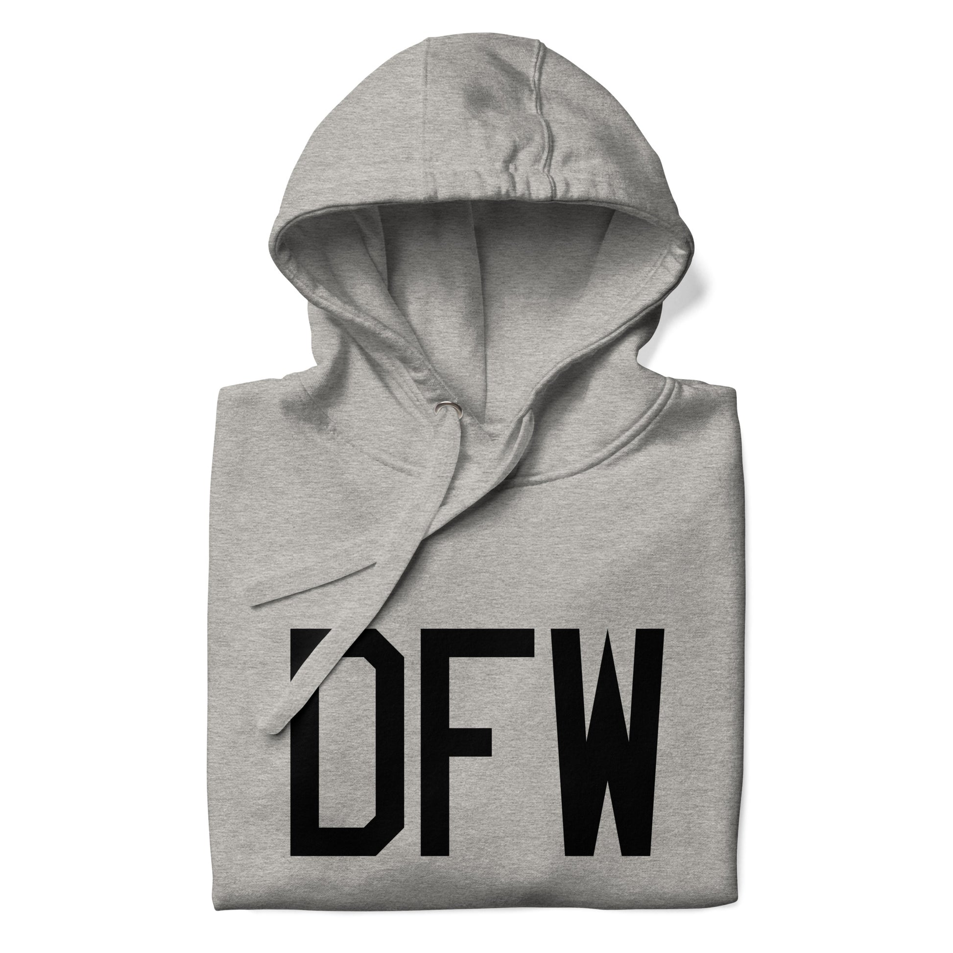 Premium Hoodie - Black Graphic • DFW Dallas-Fort Worth • YHM Designs - Image 03