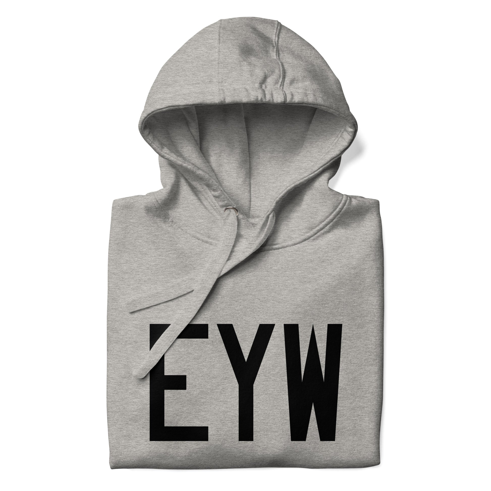 Premium Hoodie - Black Graphic • EYW Key West • YHM Designs - Image 03