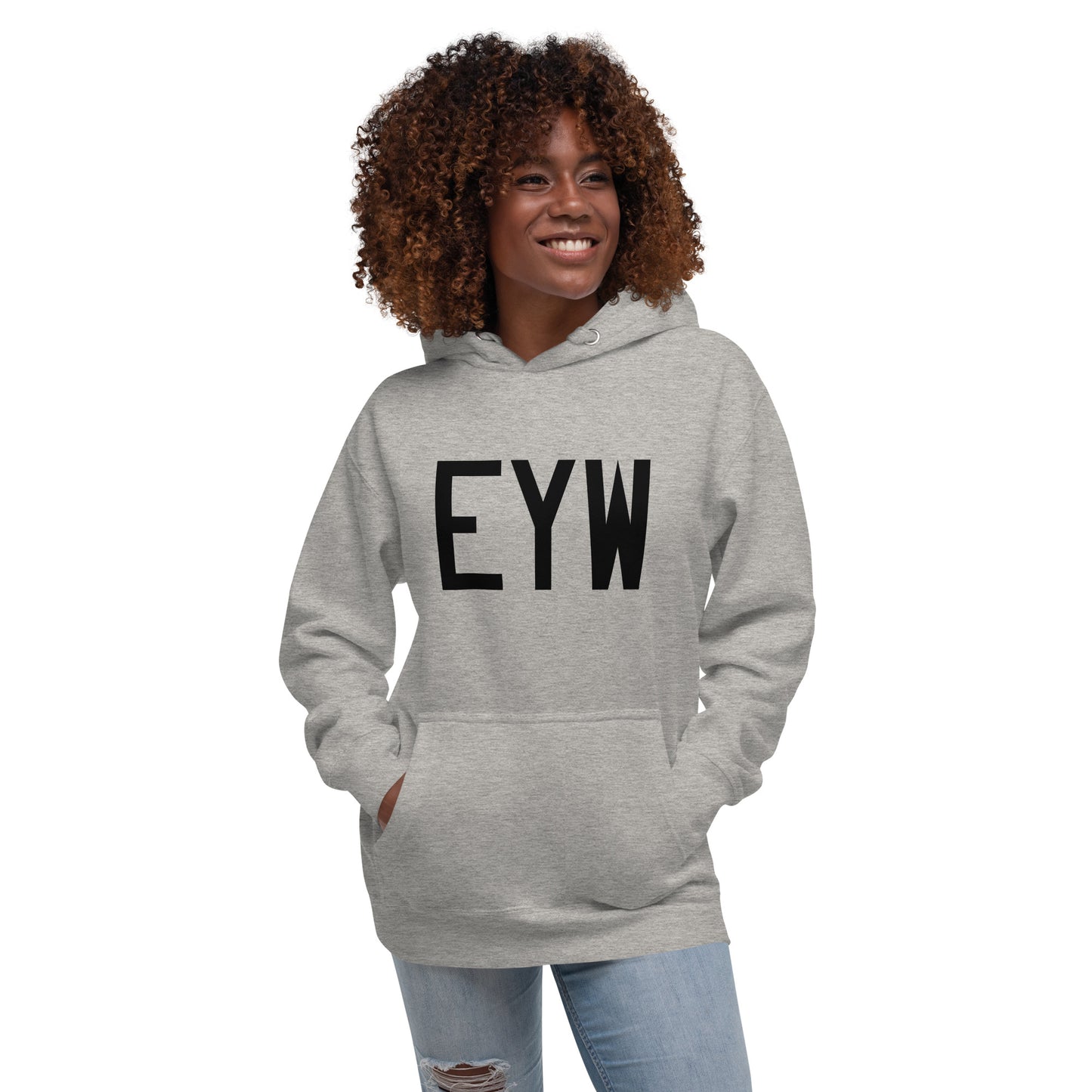 Premium Hoodie - Black Graphic • EYW Key West • YHM Designs - Image 05