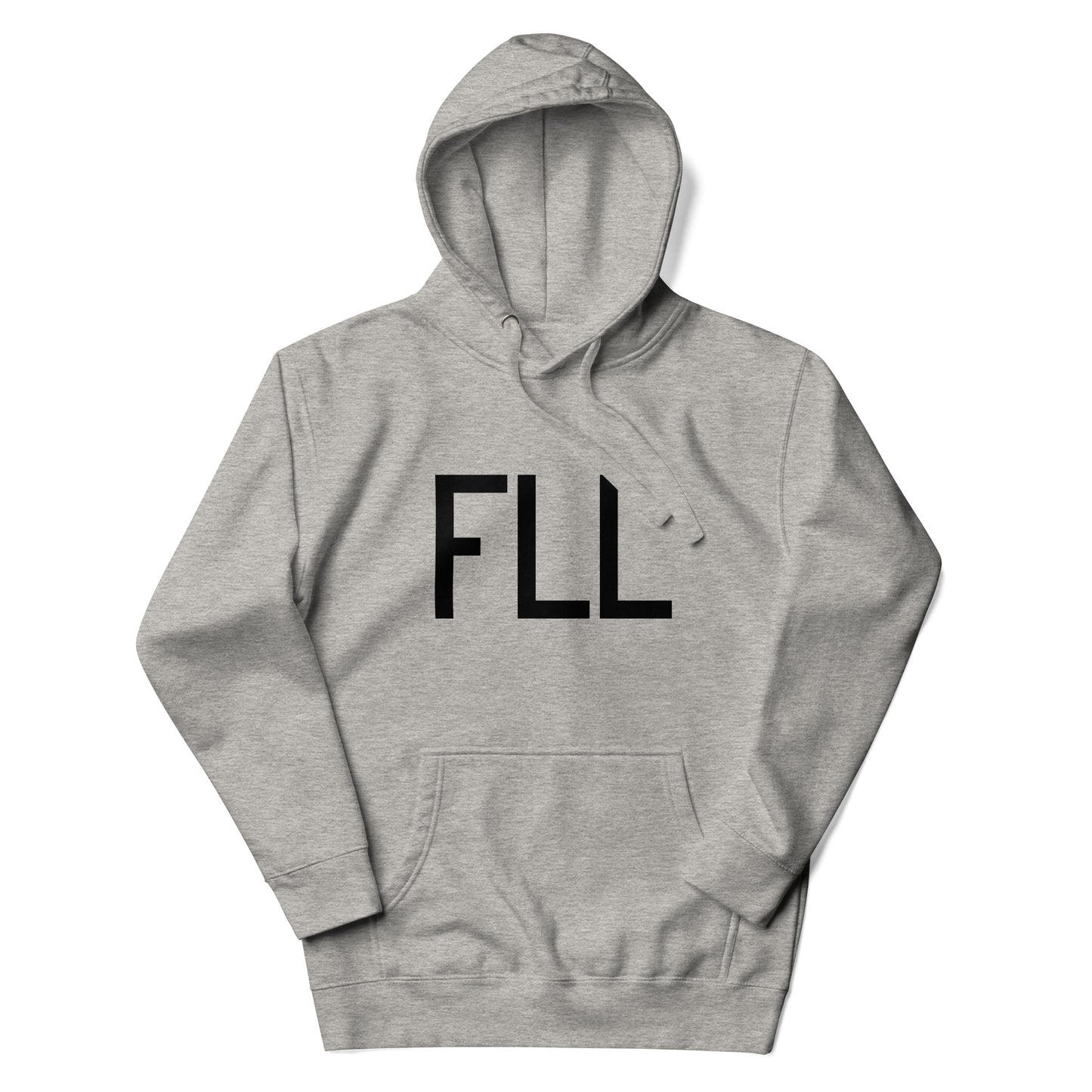 Premium Hoodie - Black Graphic • FLL Fort Lauderdale • YHM Designs - Image 04