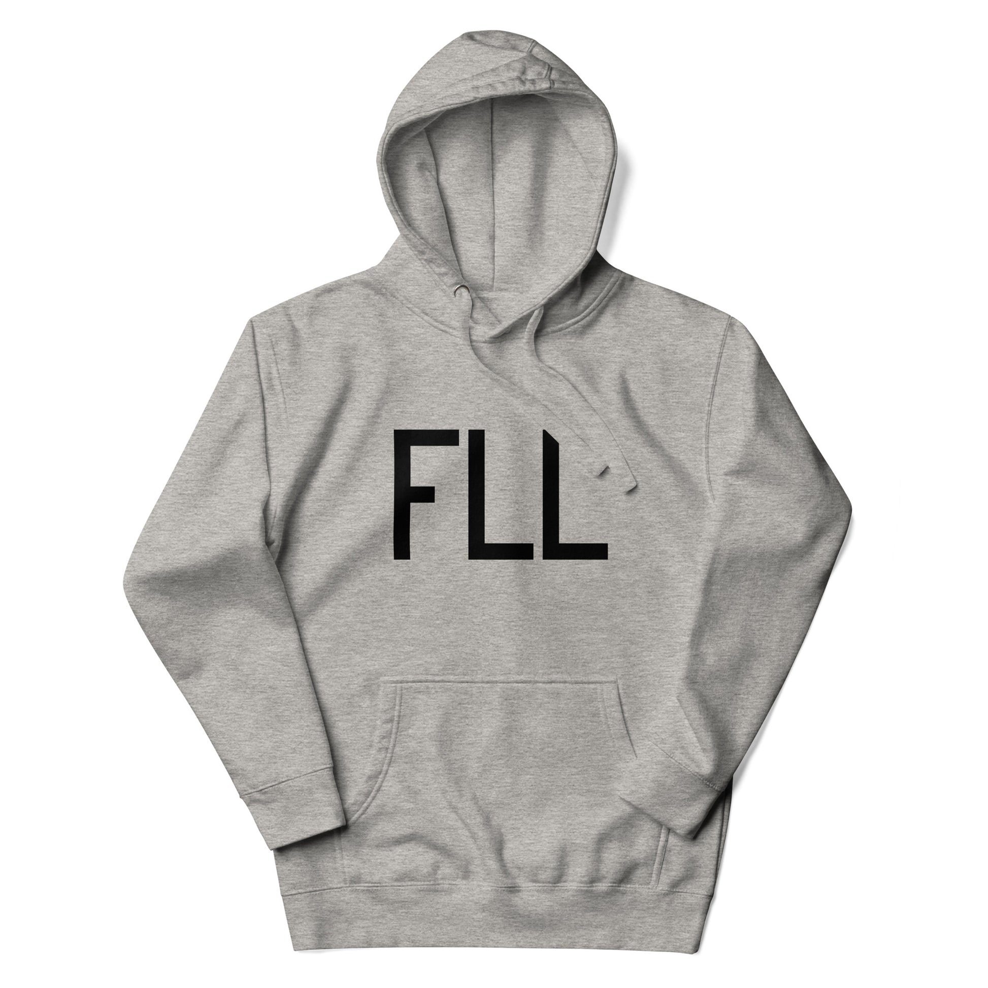 Premium Hoodie - Black Graphic • FLL Fort Lauderdale • YHM Designs - Image 04