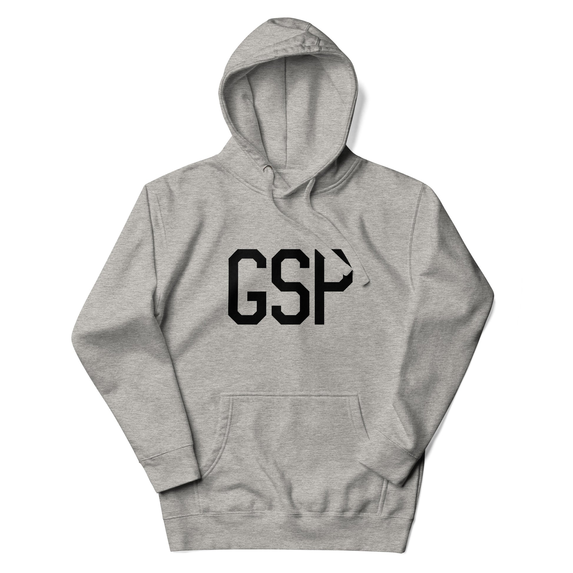 Premium Hoodie - Black Graphic • GSP Greenville-Spartanburg • YHM Designs - Image 04