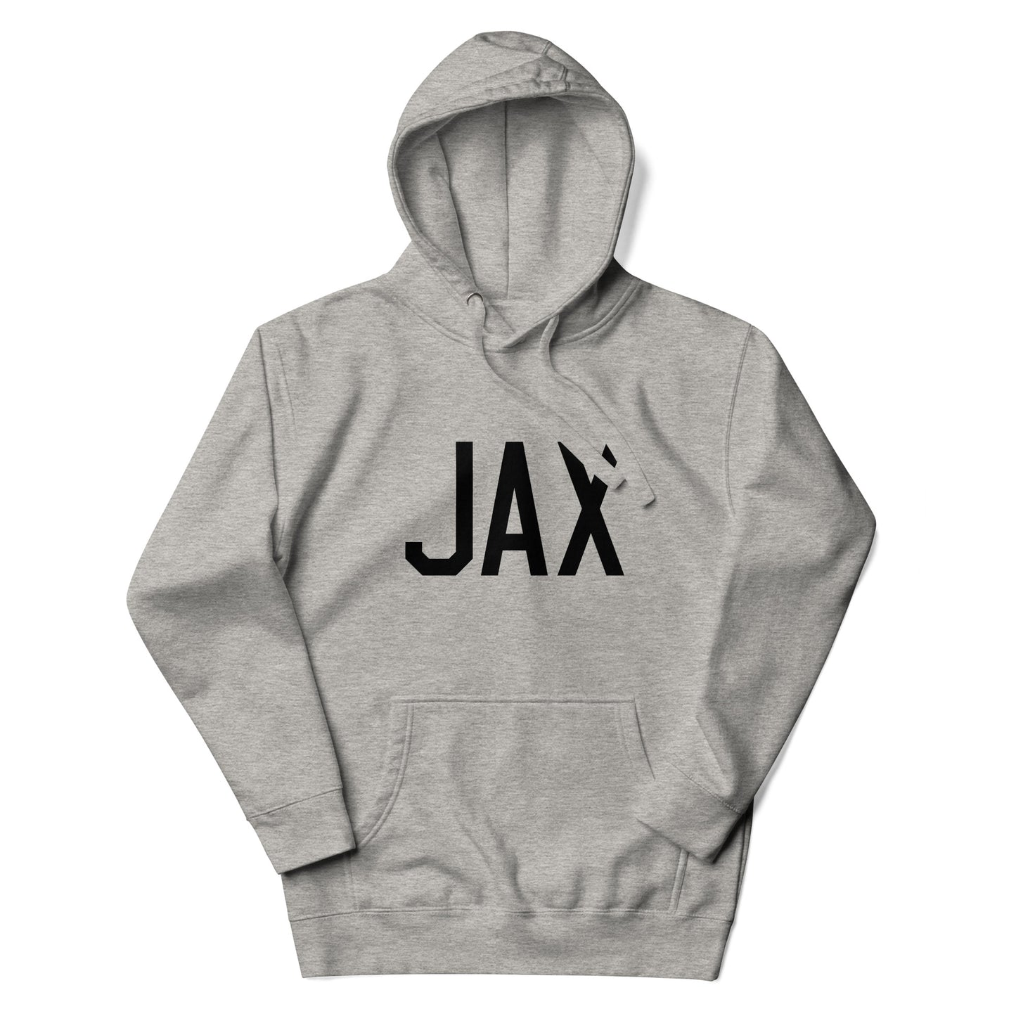 Premium Hoodie - Black Graphic • JAX Jacksonville • YHM Designs - Image 04
