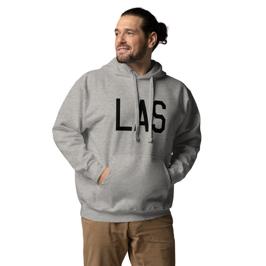 Premium Hoodie - Black Graphic • LAS Las Vegas • YHM Designs - Image 01