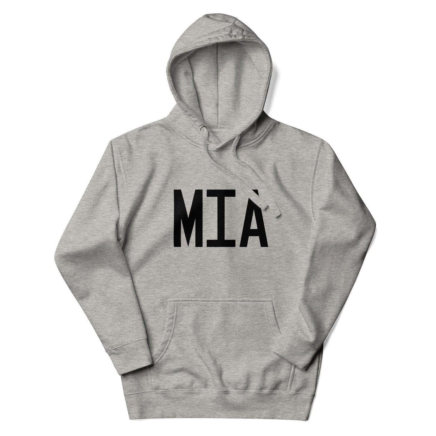 Premium Hoodie - Black Graphic • MIA Miami • YHM Designs - Image 04