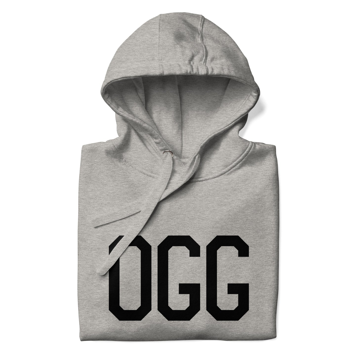 Premium Hoodie - Black Graphic • OGG Maui • YHM Designs - Image 03