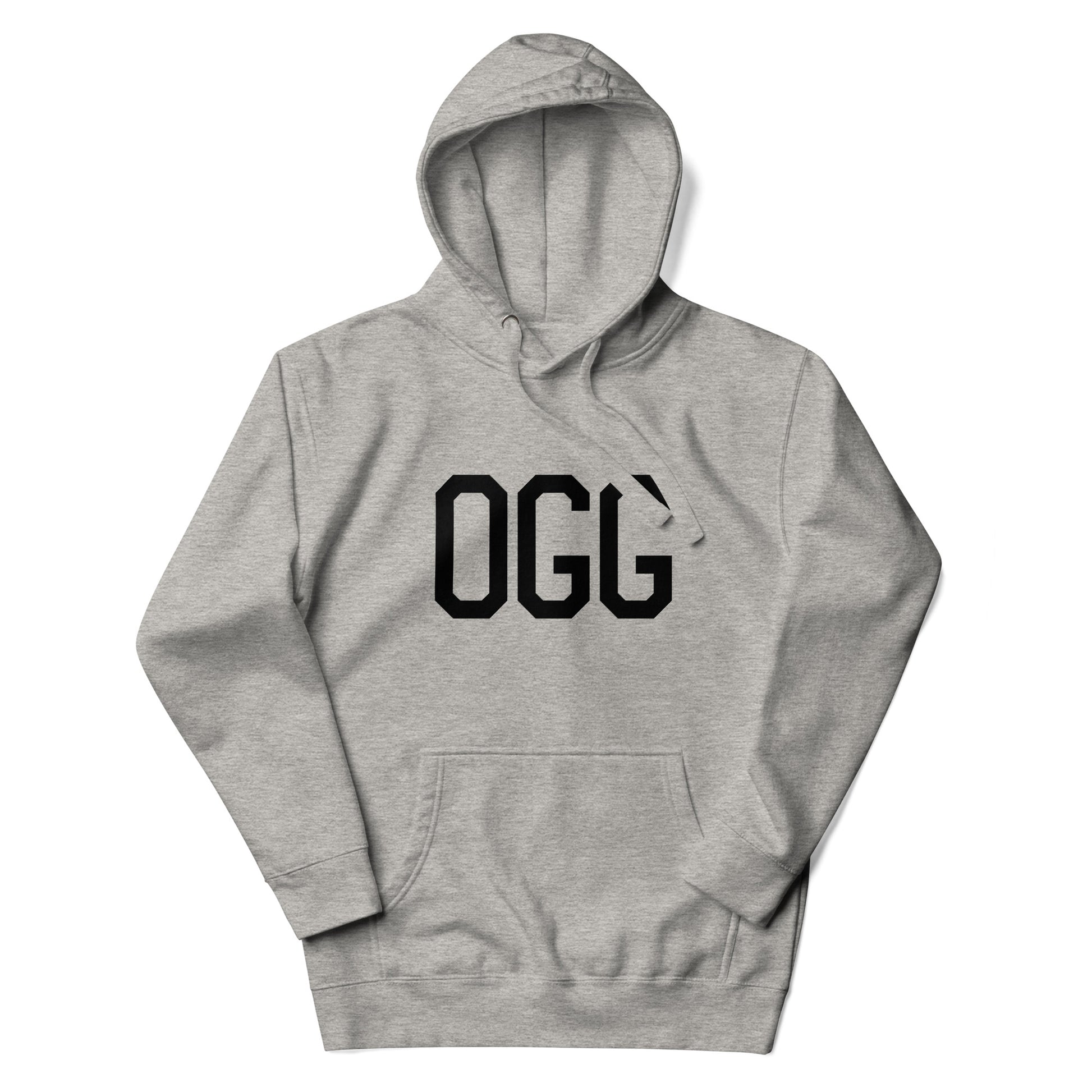 Premium Hoodie - Black Graphic • OGG Maui • YHM Designs - Image 04