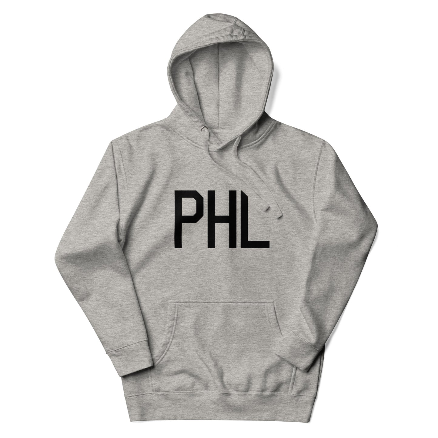 Premium Hoodie - Black Graphic • PHL Philadelphia • YHM Designs - Image 04