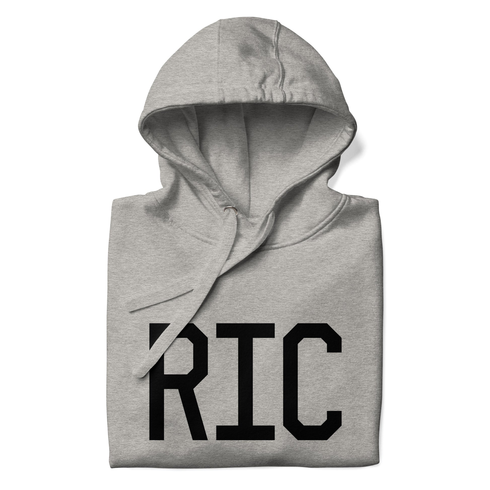 Premium Hoodie - Black Graphic • RIC Richmond • YHM Designs - Image 03