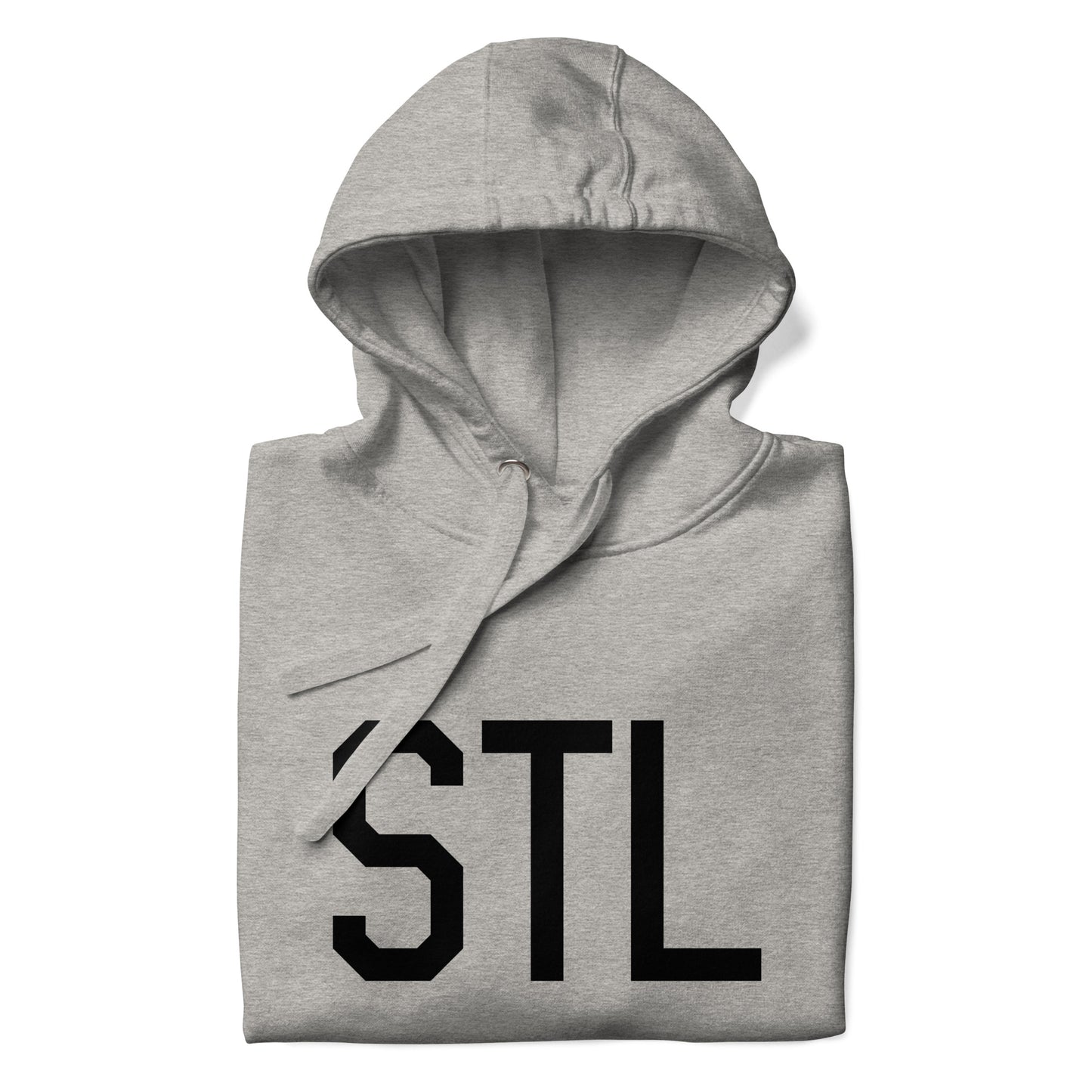 Premium Hoodie - Black Graphic • STL St. Louis • YHM Designs - Image 03