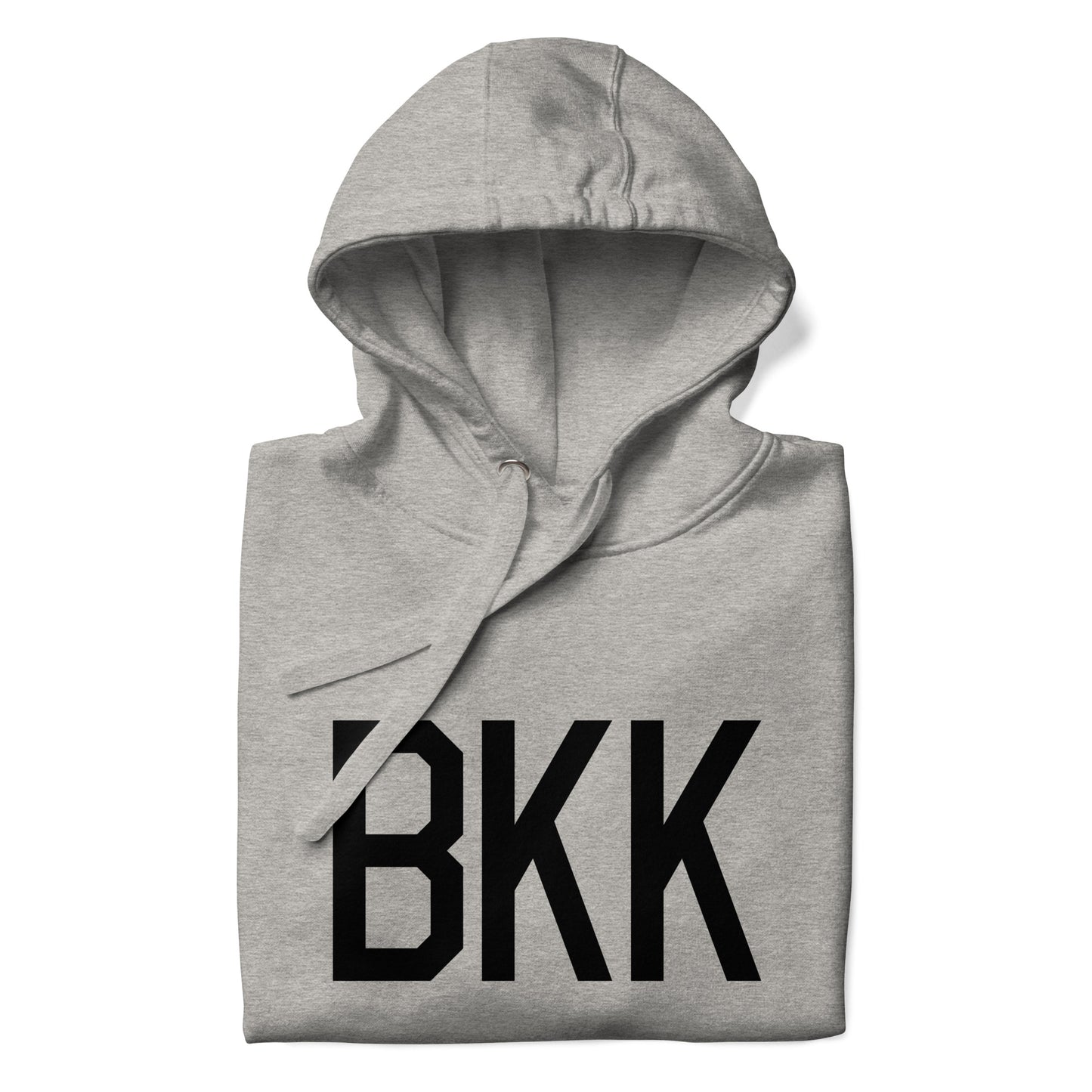 Premium Hoodie - Black Graphic • BKK Bangkok • YHM Designs - Image 03