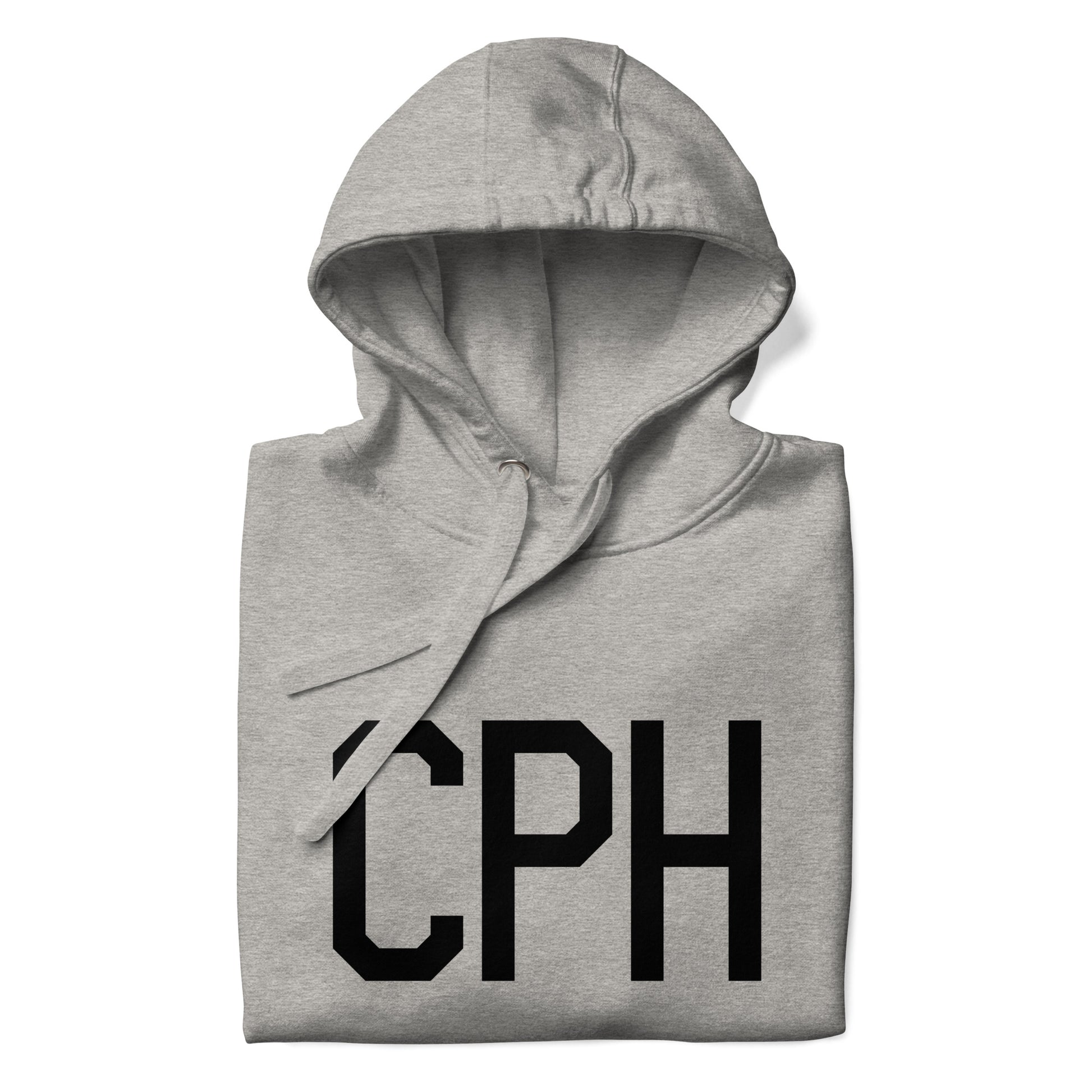 Premium Hoodie - Black Graphic • CPH Copenhagen • YHM Designs - Image 03