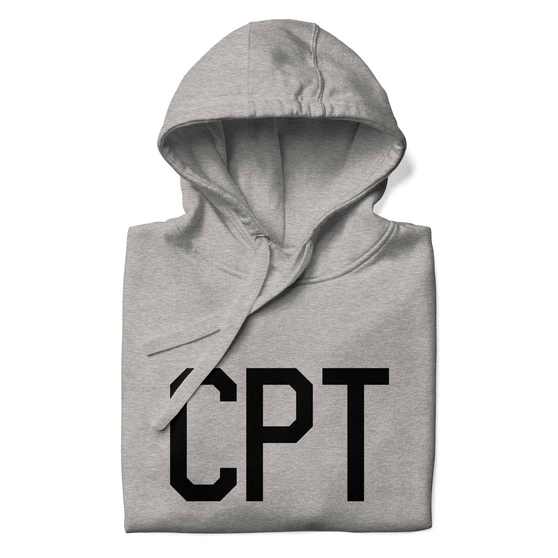 Premium Hoodie - Black Graphic • CPT Cape Town • YHM Designs - Image 03