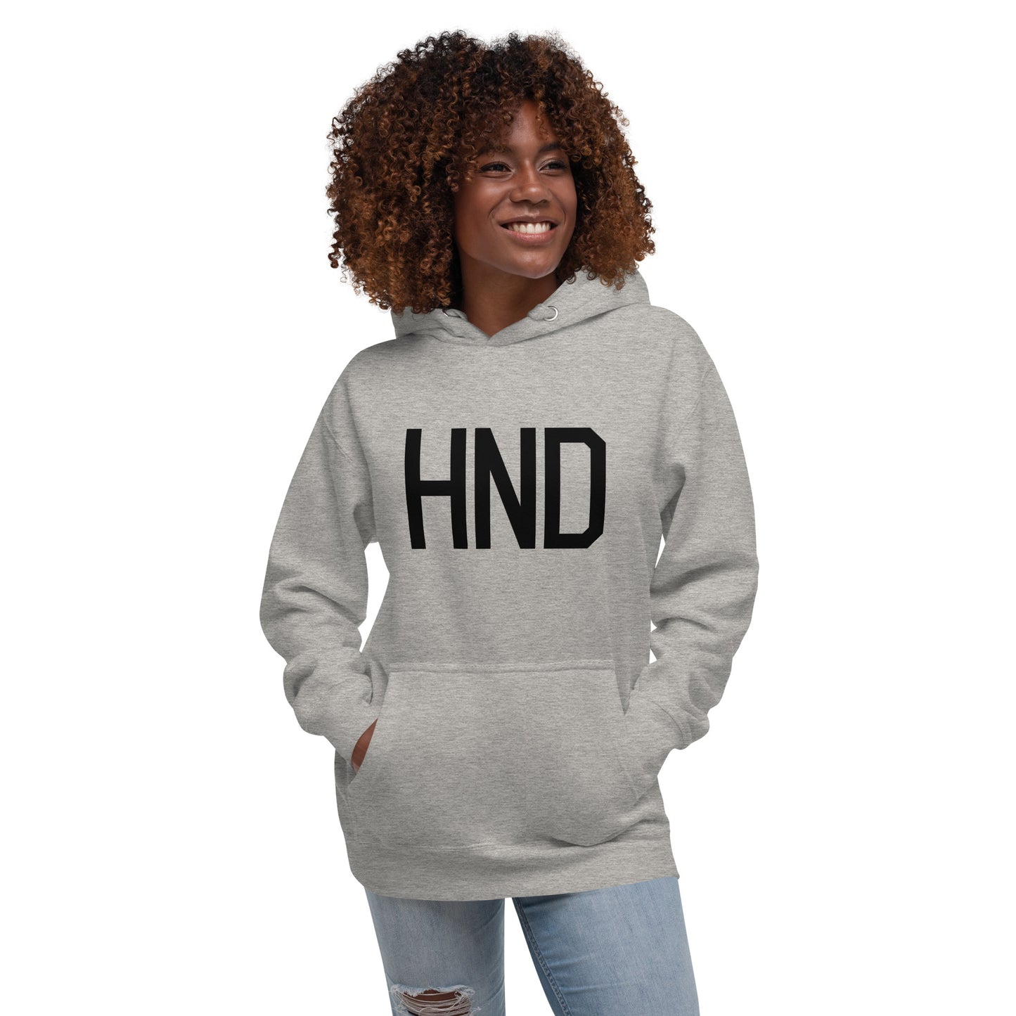 Premium Hoodie - Black Graphic • HND Tokyo • YHM Designs - Image 05