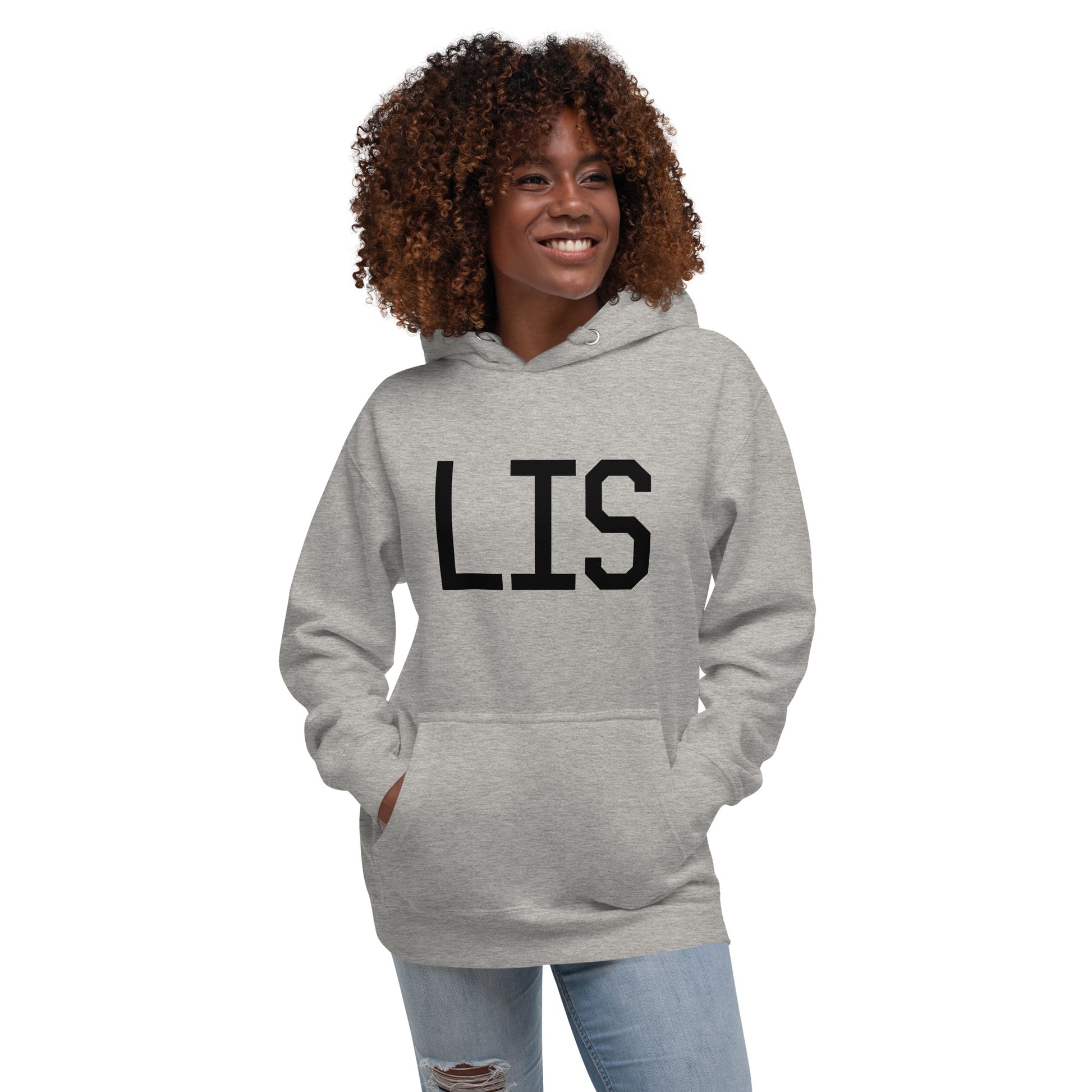 Premium Hoodie - Black Graphic • LIS Lisbon • YHM Designs - Image 05
