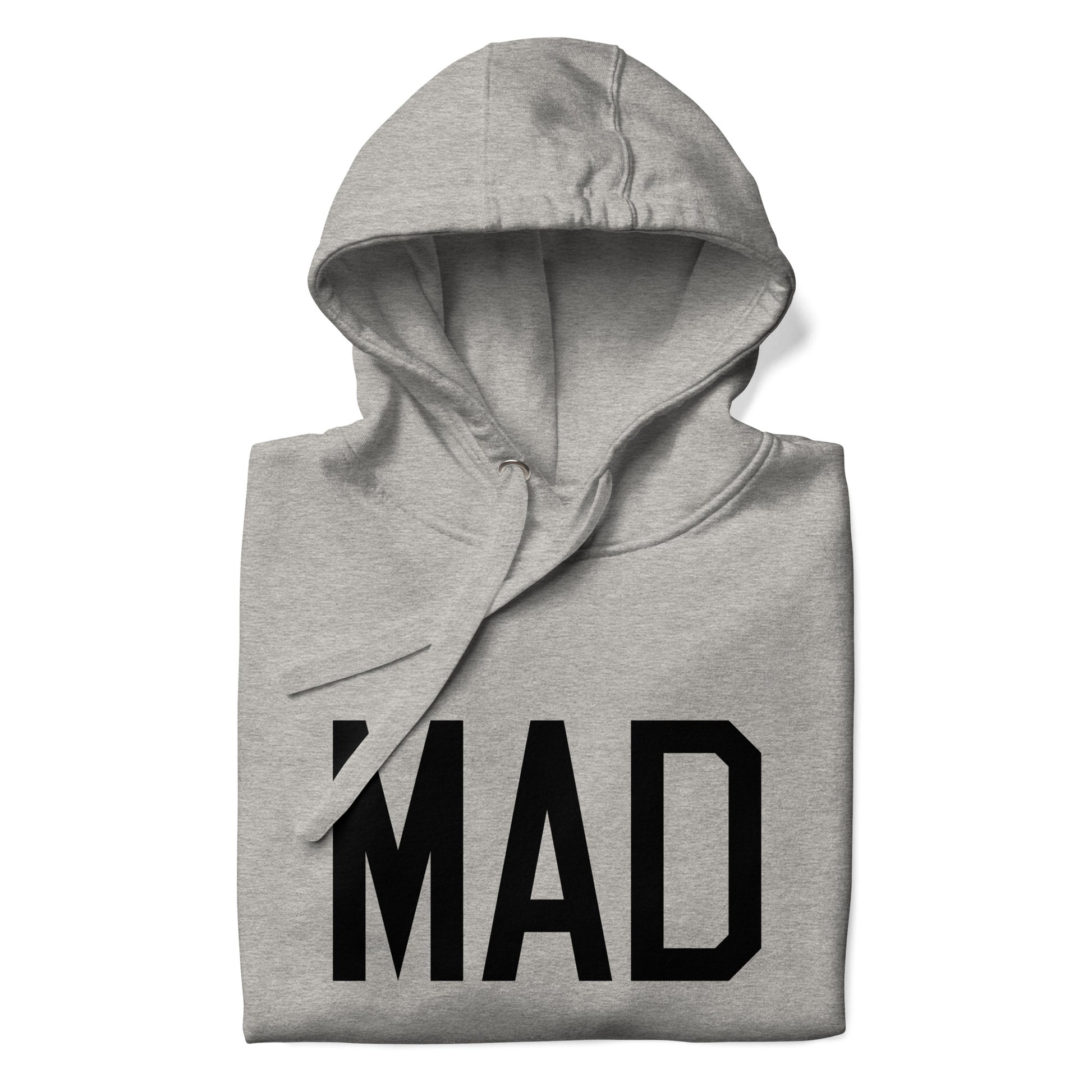 Premium Hoodie - Black Graphic • MAD Madrid • YHM Designs - Image 03