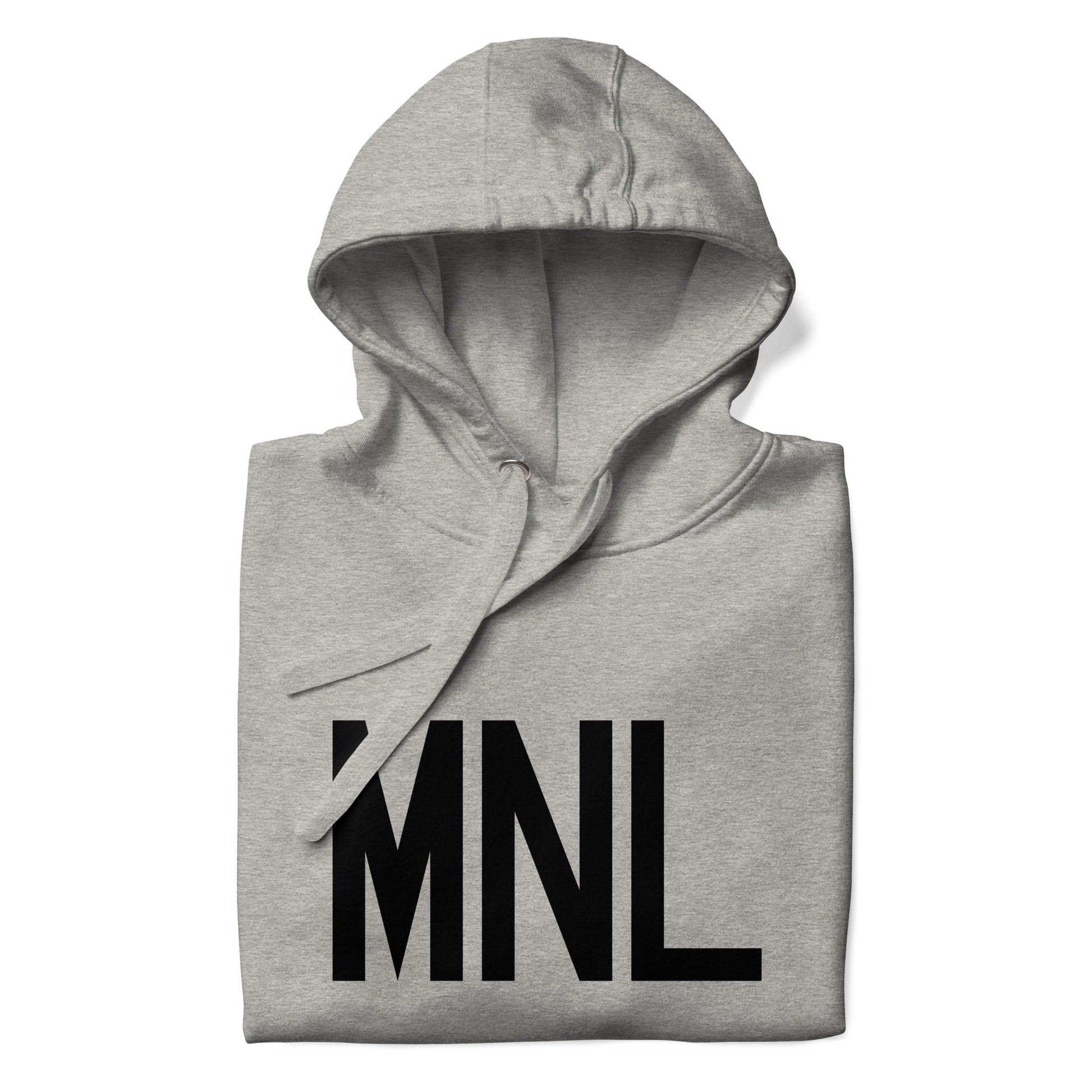 Premium Hoodie - Black Graphic • MNL Manila • YHM Designs - Image 03