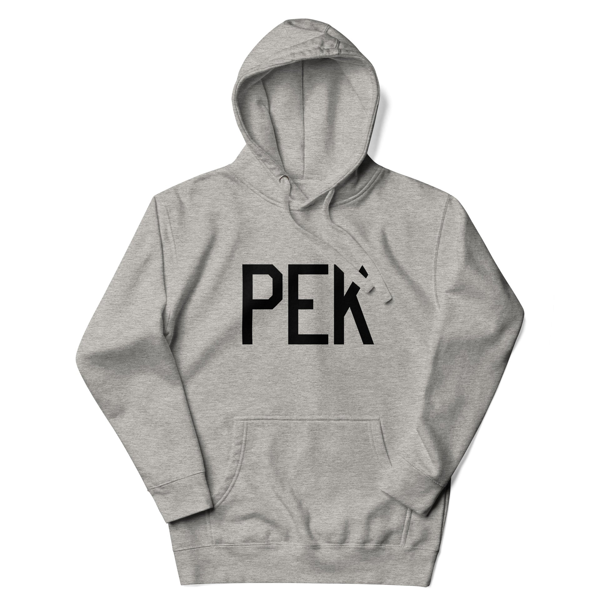 Premium Hoodie - Black Graphic • PEK Beijing • YHM Designs - Image 04