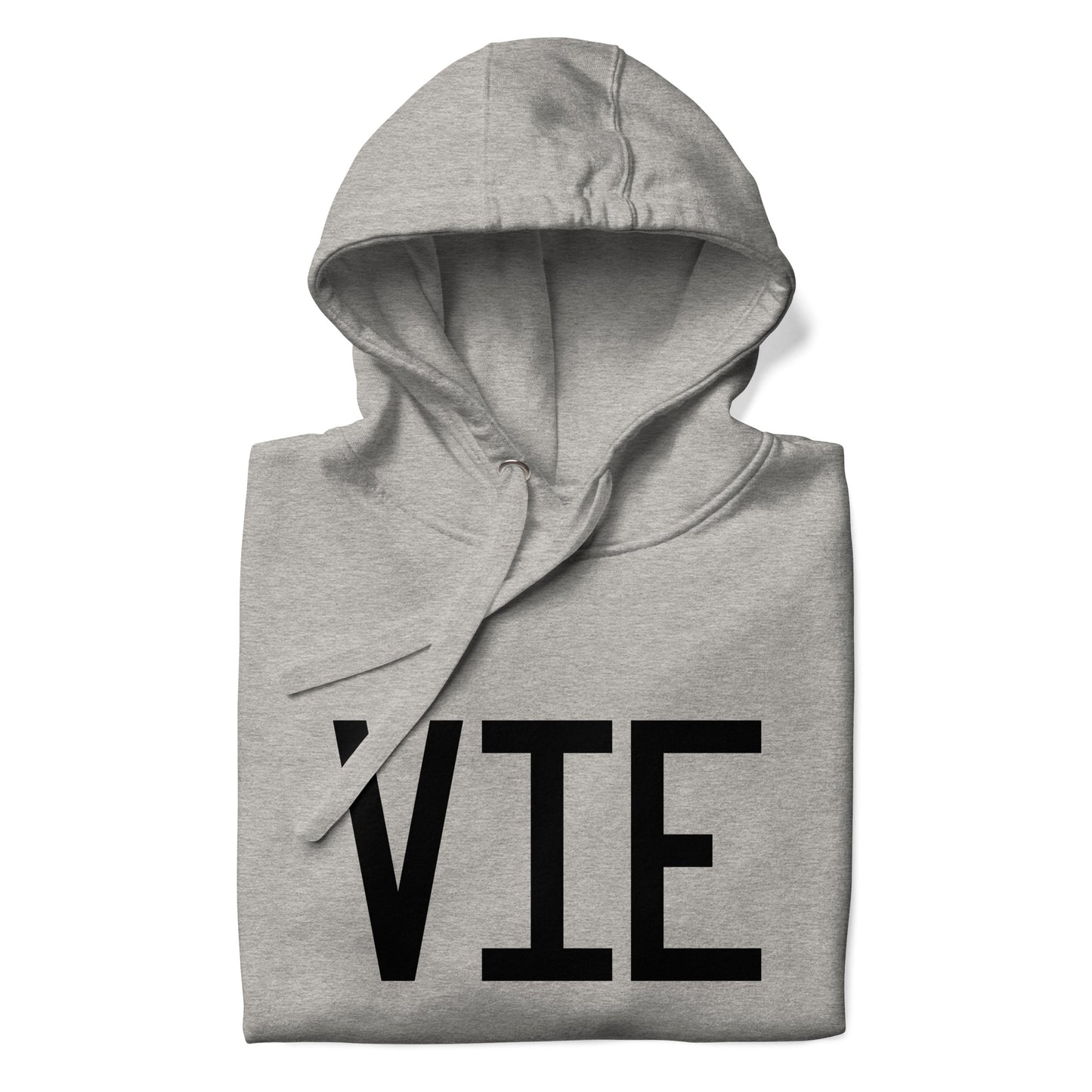 Premium Hoodie - Black Graphic • VIE Vienna • YHM Designs - Image 04
