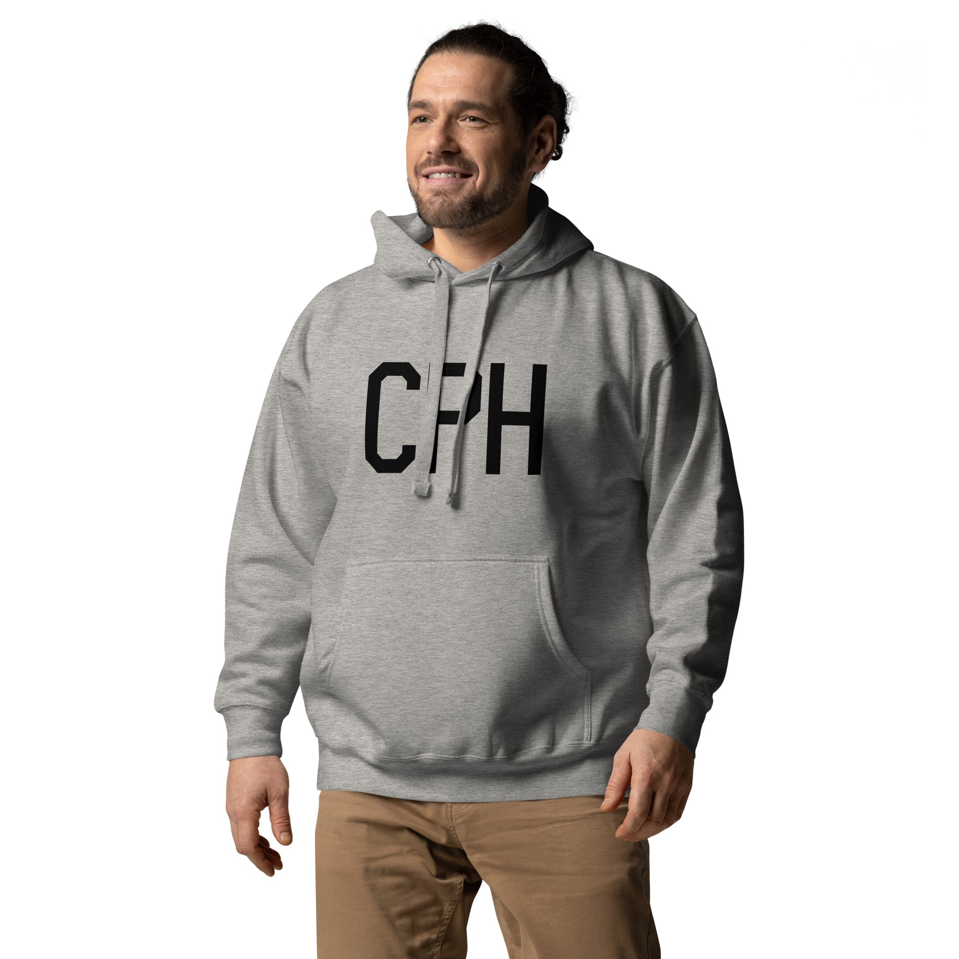 Premium Hoodie - Black Graphic • CPH Copenhagen • YHM Designs - Image 08
