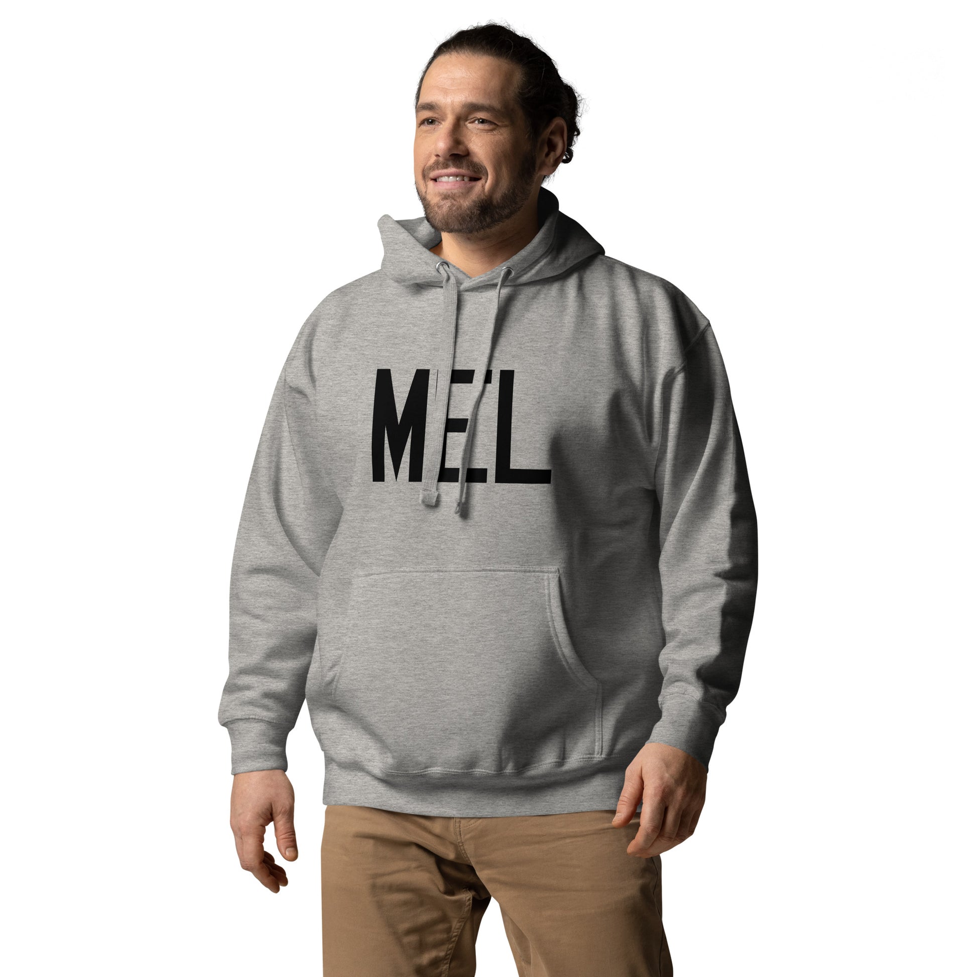 Premium Hoodie - Black Graphic • MEL Melbourne • YHM Designs - Image 08