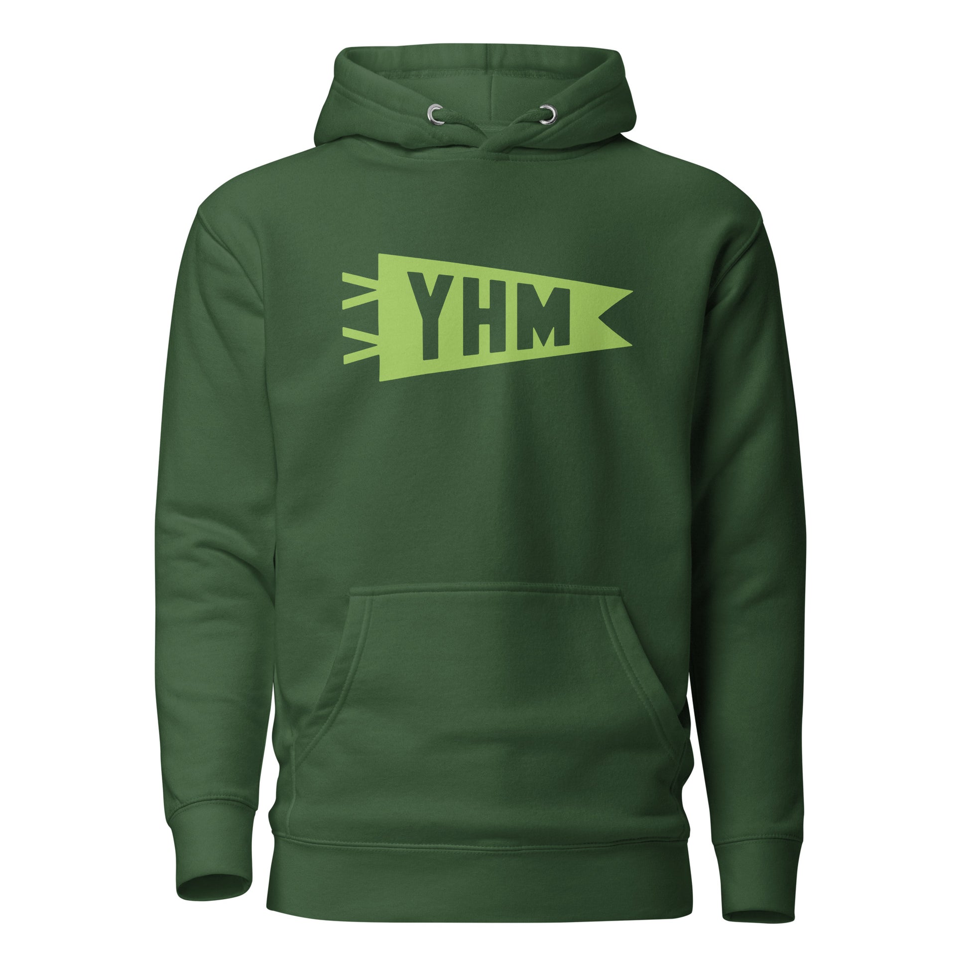 Airport Code Premium Hoodie - Green Graphic • YHM Hamilton • YHM Designs - Image 07