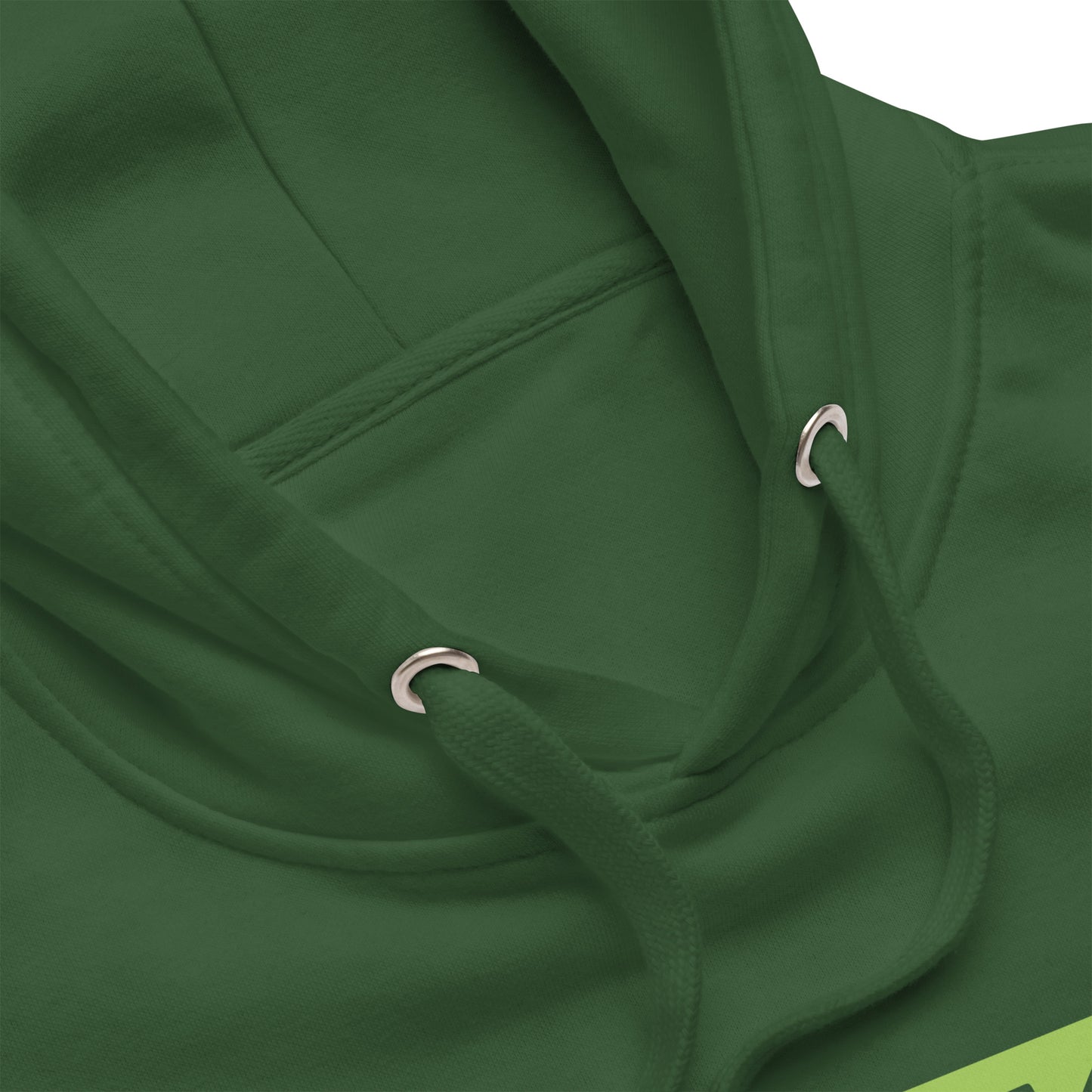 Airport Code Premium Hoodie - Green Graphic • ANC Anchorage • YHM Designs - Image 06