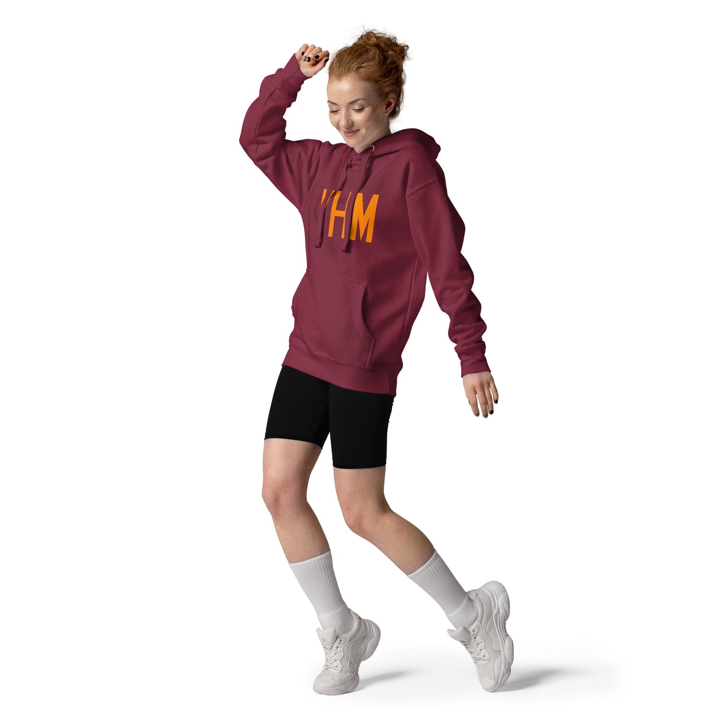 Premium Hoodie - Orange Graphic • YHM Hamilton • YHM Designs - Image 04