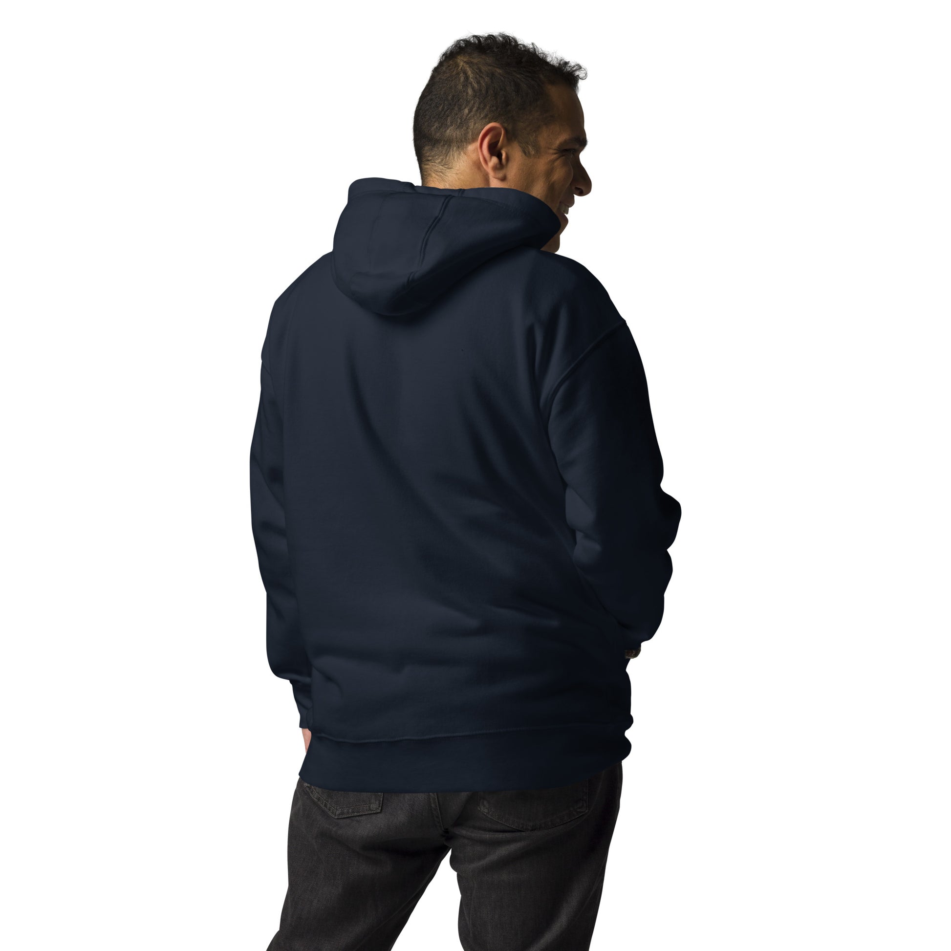 Premium Hoodie - Orange Graphic • YYZ Toronto • YHM Designs - Image 06