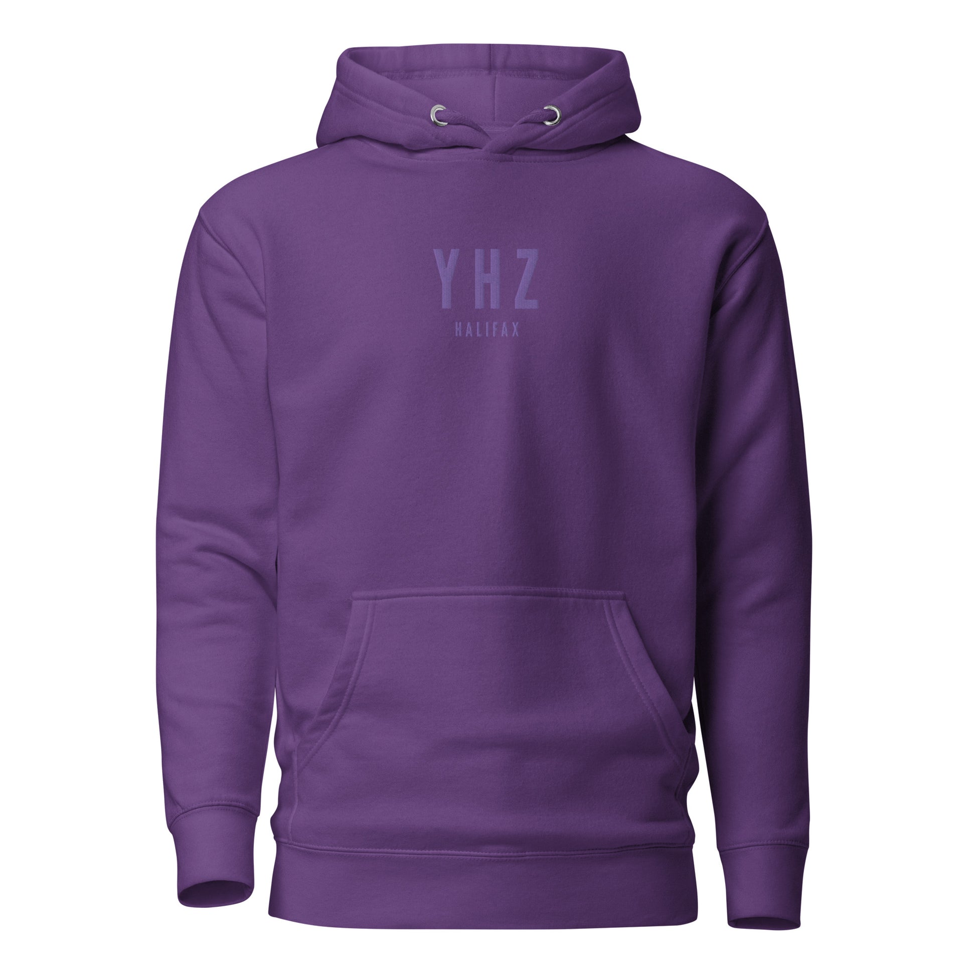 City Premium Hoodie - Monochrome • YHZ Halifax • YHM Designs - Image 06