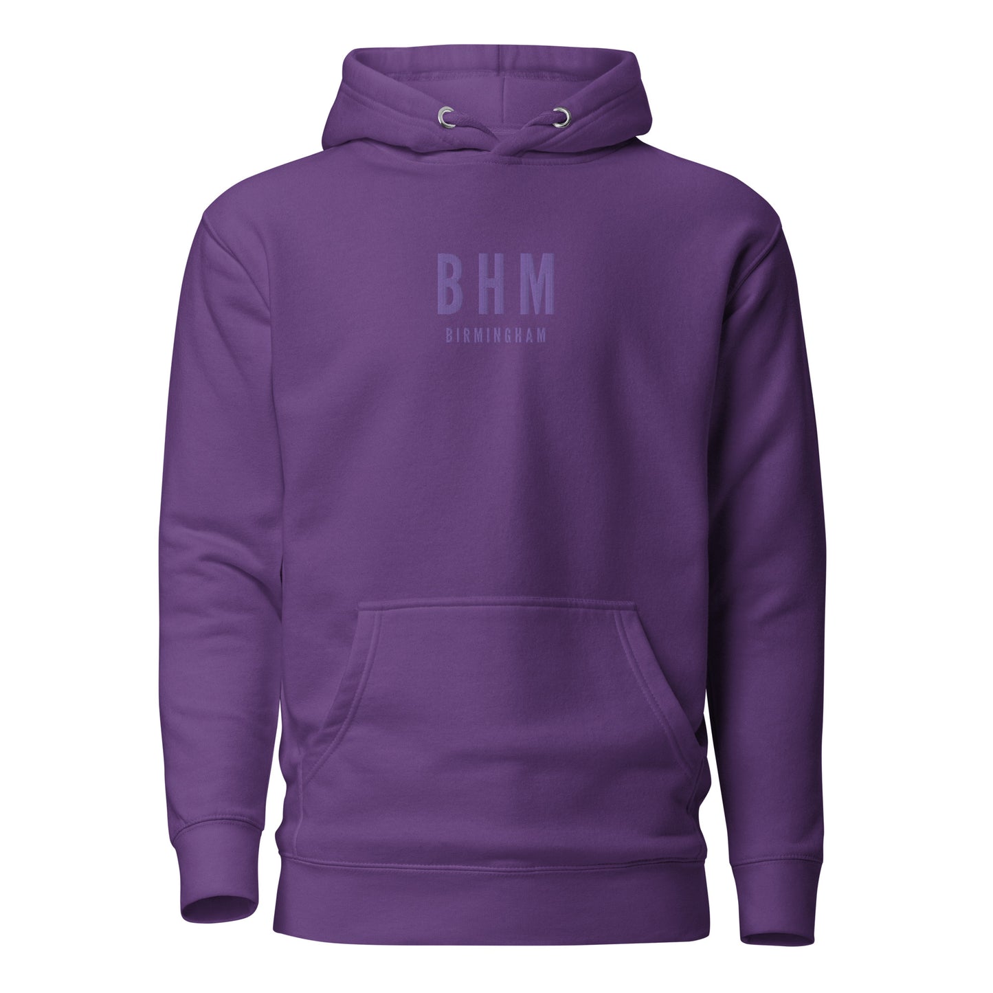 City Premium Hoodie - Monochrome • BHM Birmingham • YHM Designs - Image 06