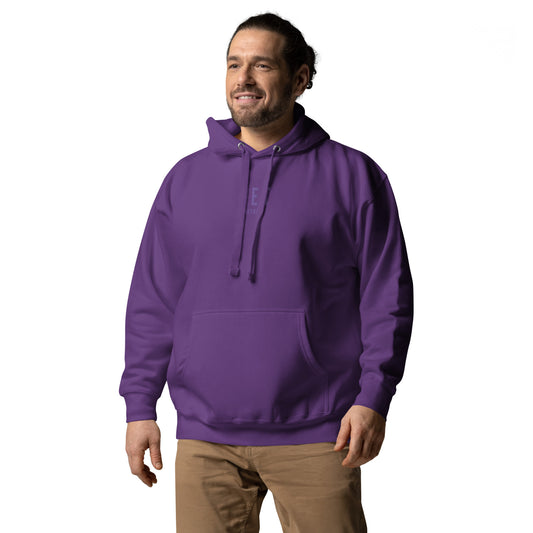 Embroidered Premium Hoodie - Monochrome • DET Detroit • YHM Designs - Image 02