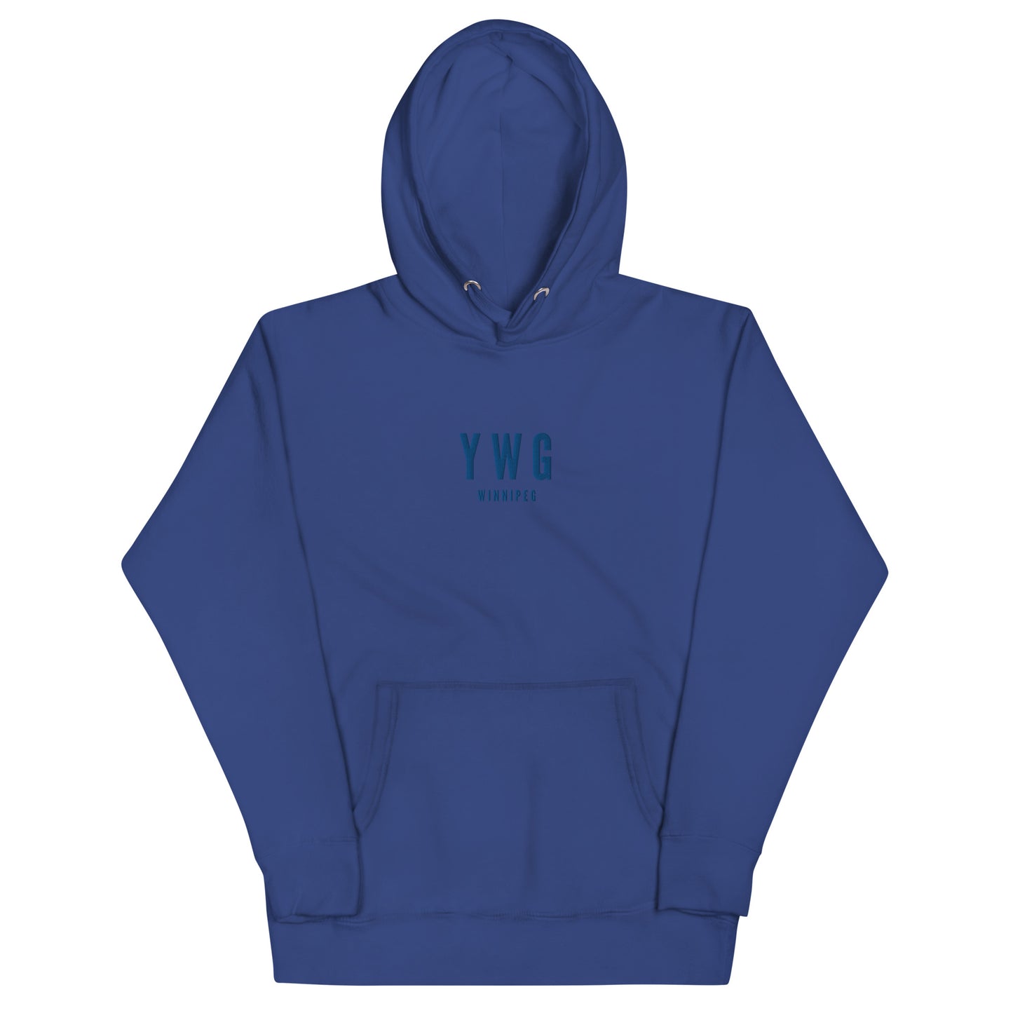 City Premium Hoodie - Monochrome • YWG Winnipeg • YHM Designs - Image 10