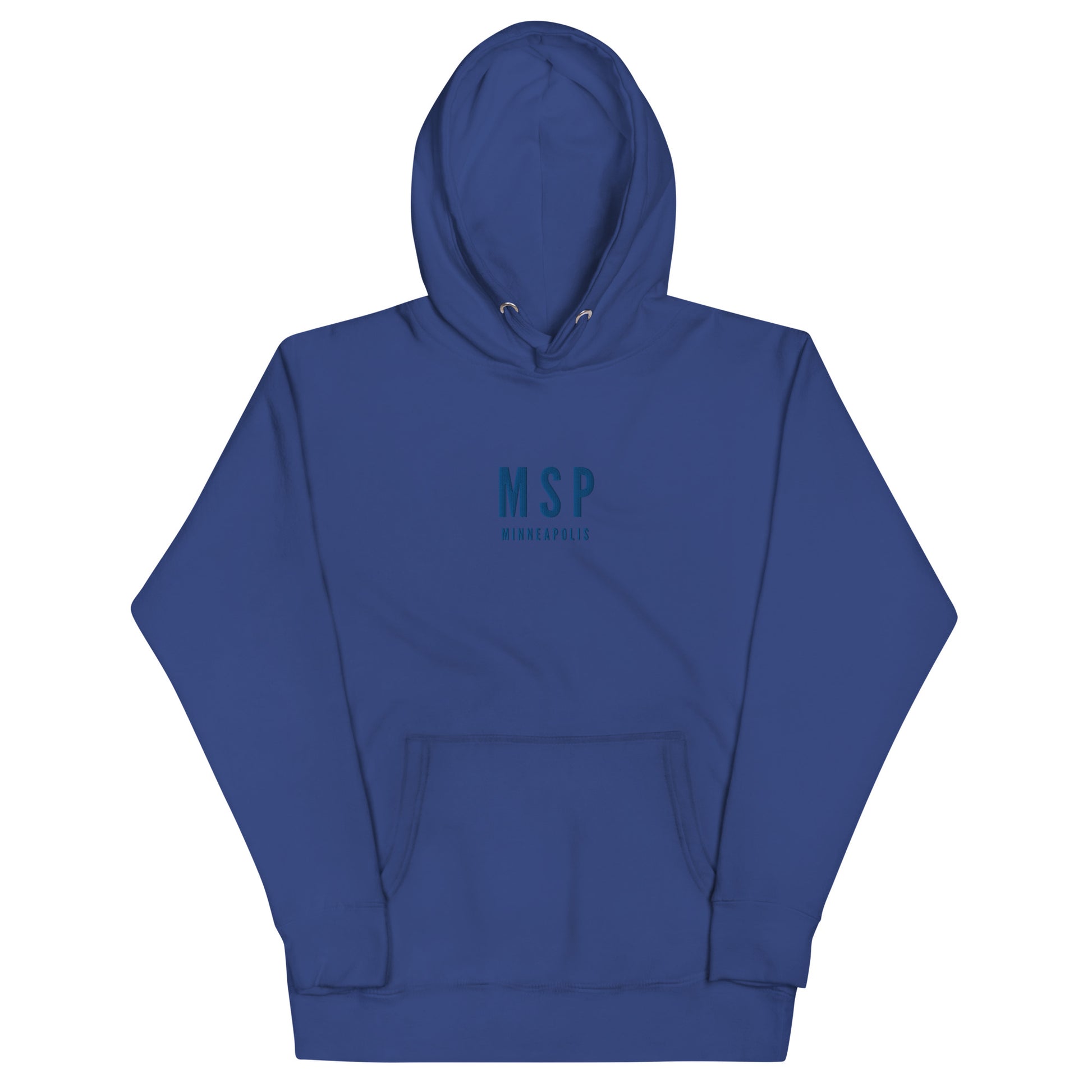 Embroidered Premium Hoodie - Monochrome • MSP Minneapolis • YHM Designs - Image 10
