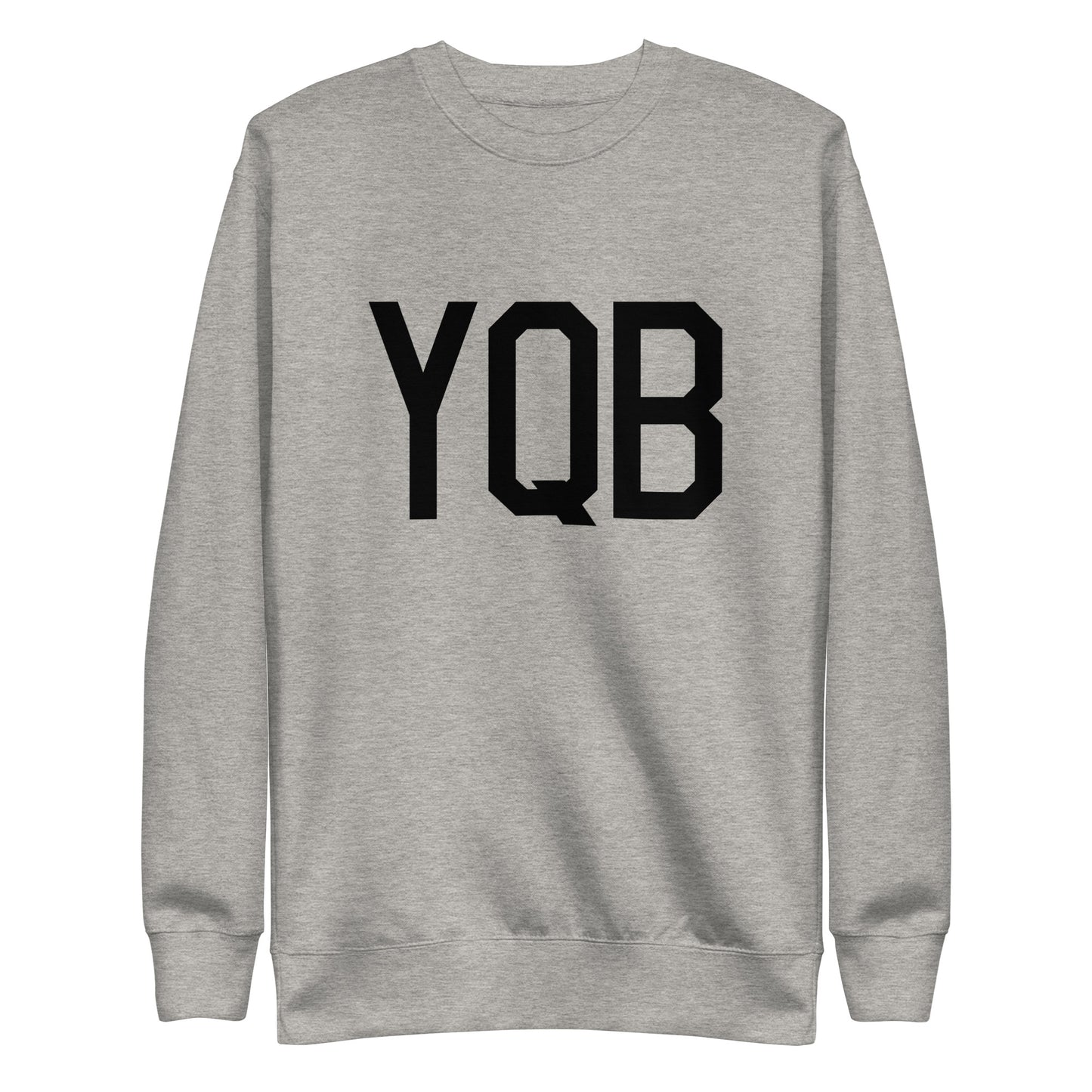 YQB Quebec City Quebec Premium Sweatshirt