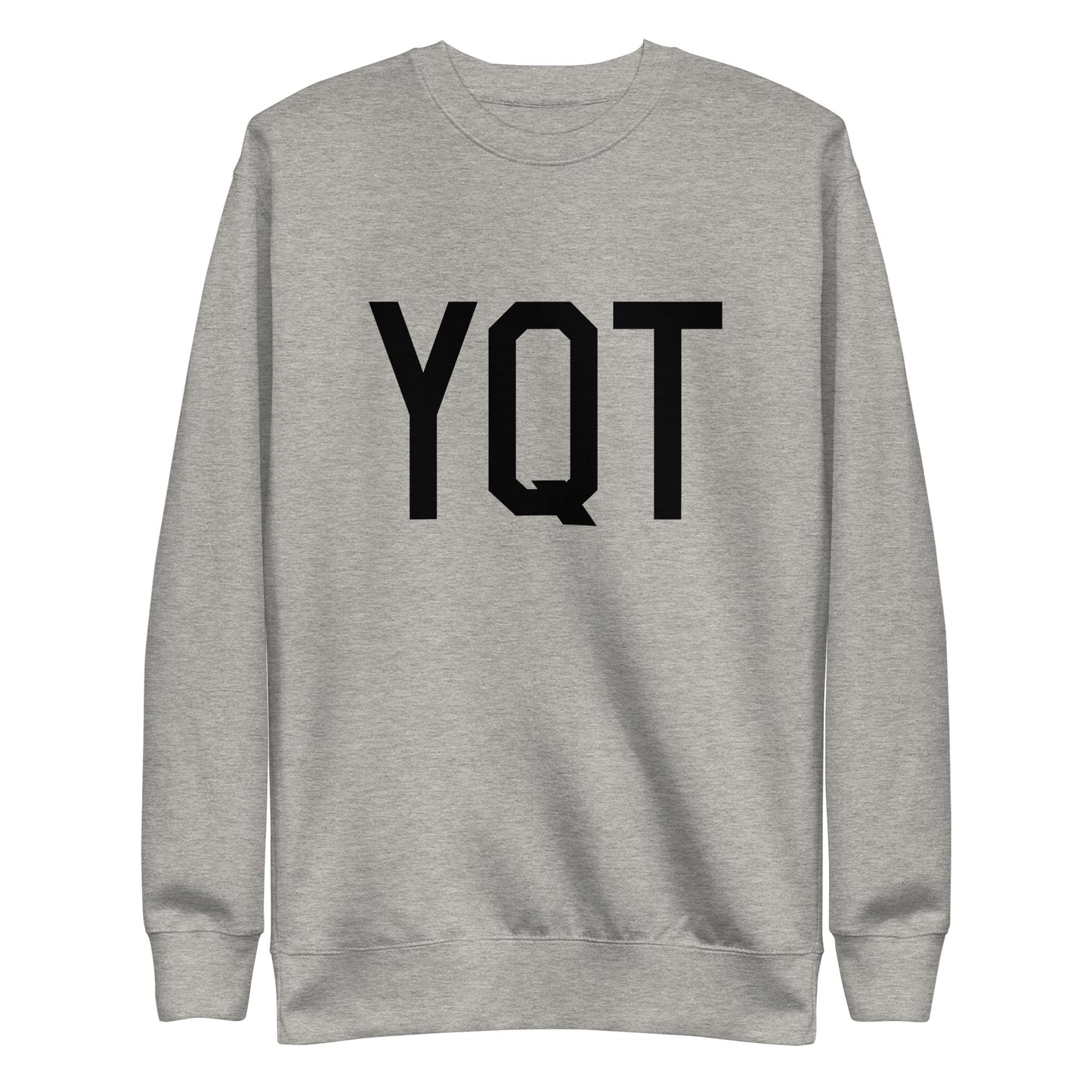 Airport Code Premium Sweatshirt • YQT Thunder Bay • YHM Designs - Image 06