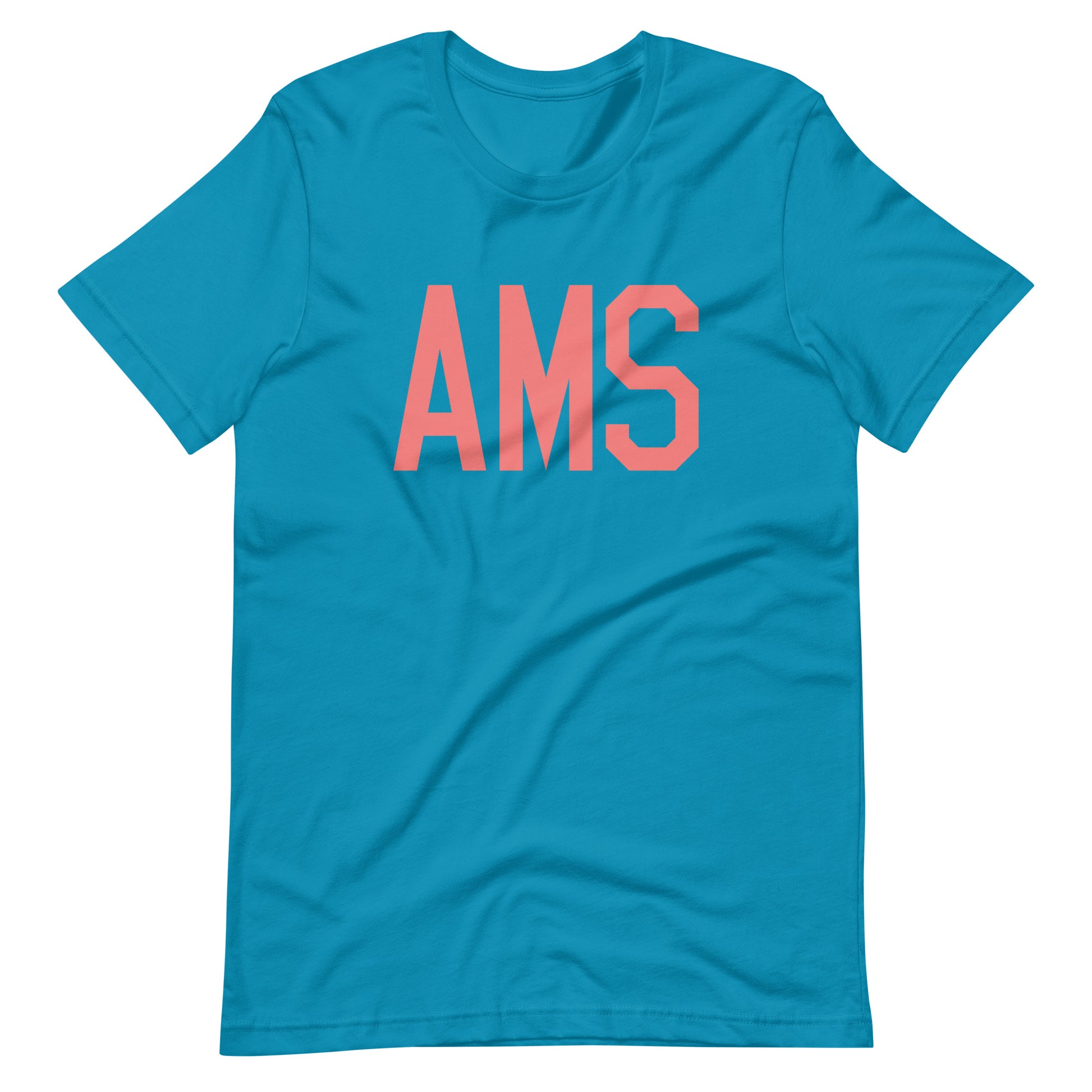 Aviation Enthusiast Unisex Tee - Pink Graphic • AMS Amsterdam • YHM Designs - Image 02