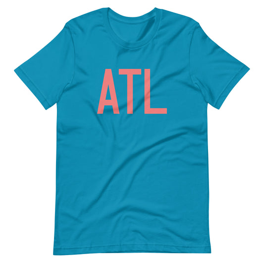 Aviation Enthusiast Unisex Tee - Pink Graphic • ATL Atlanta • YHM Designs - Image 02