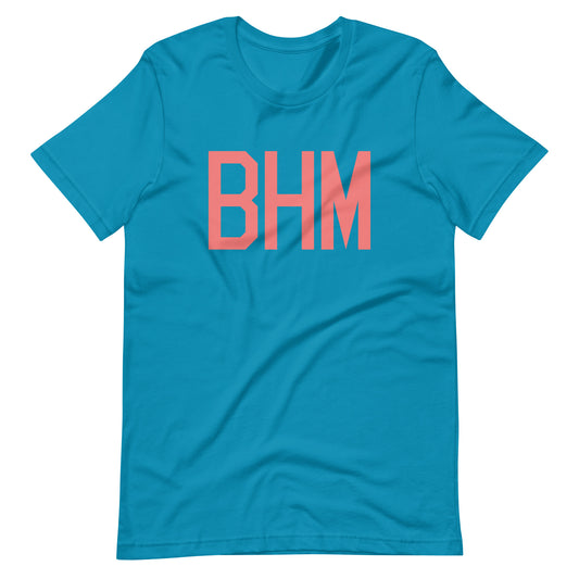 Aviation Enthusiast Unisex Tee - Pink Graphic • BHM Birmingham • YHM Designs - Image 02