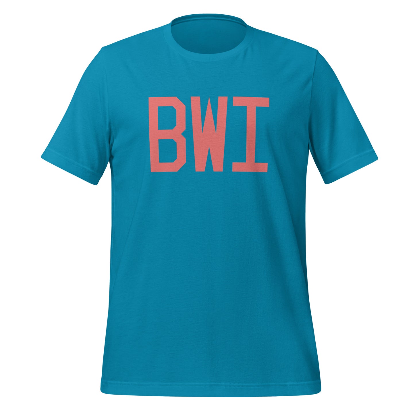 Aviation Enthusiast Unisex Tee - Pink Graphic • BWI Baltimore • YHM Designs - Image 06