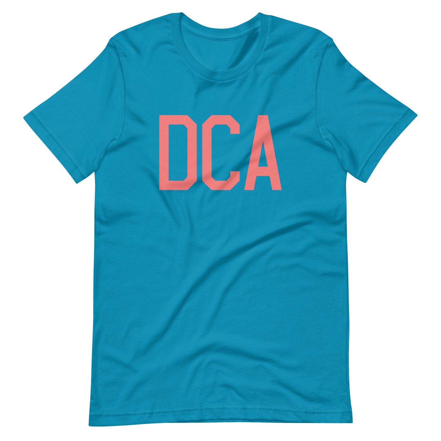 Aviation Enthusiast Unisex Tee - Pink Graphic • DCA Washington • YHM Designs - Image 02