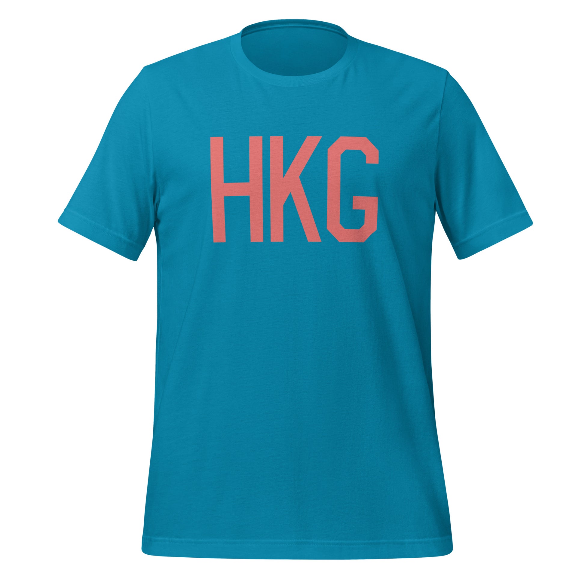 Aviation Enthusiast Unisex Tee - Pink Graphic • HKG Hong Kong • YHM Designs - Image 06