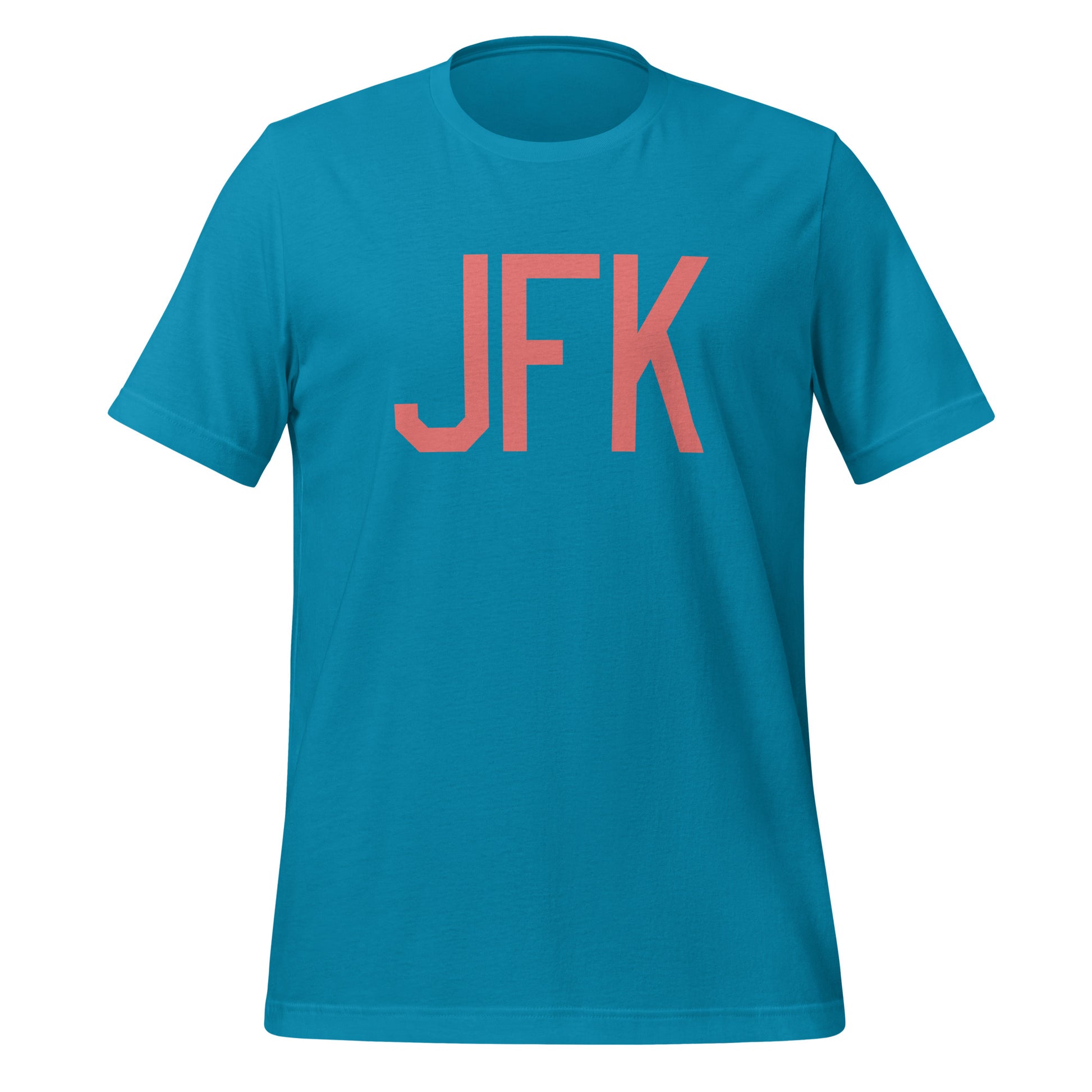 Aviation Enthusiast Unisex Tee - Pink Graphic • JFK New York City • YHM Designs - Image 06