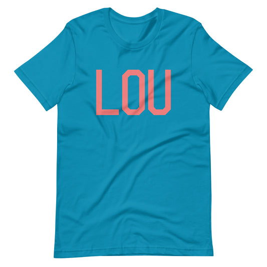 Aviation Enthusiast Unisex Tee - Pink Graphic • LOU Louisville • YHM Designs - Image 02