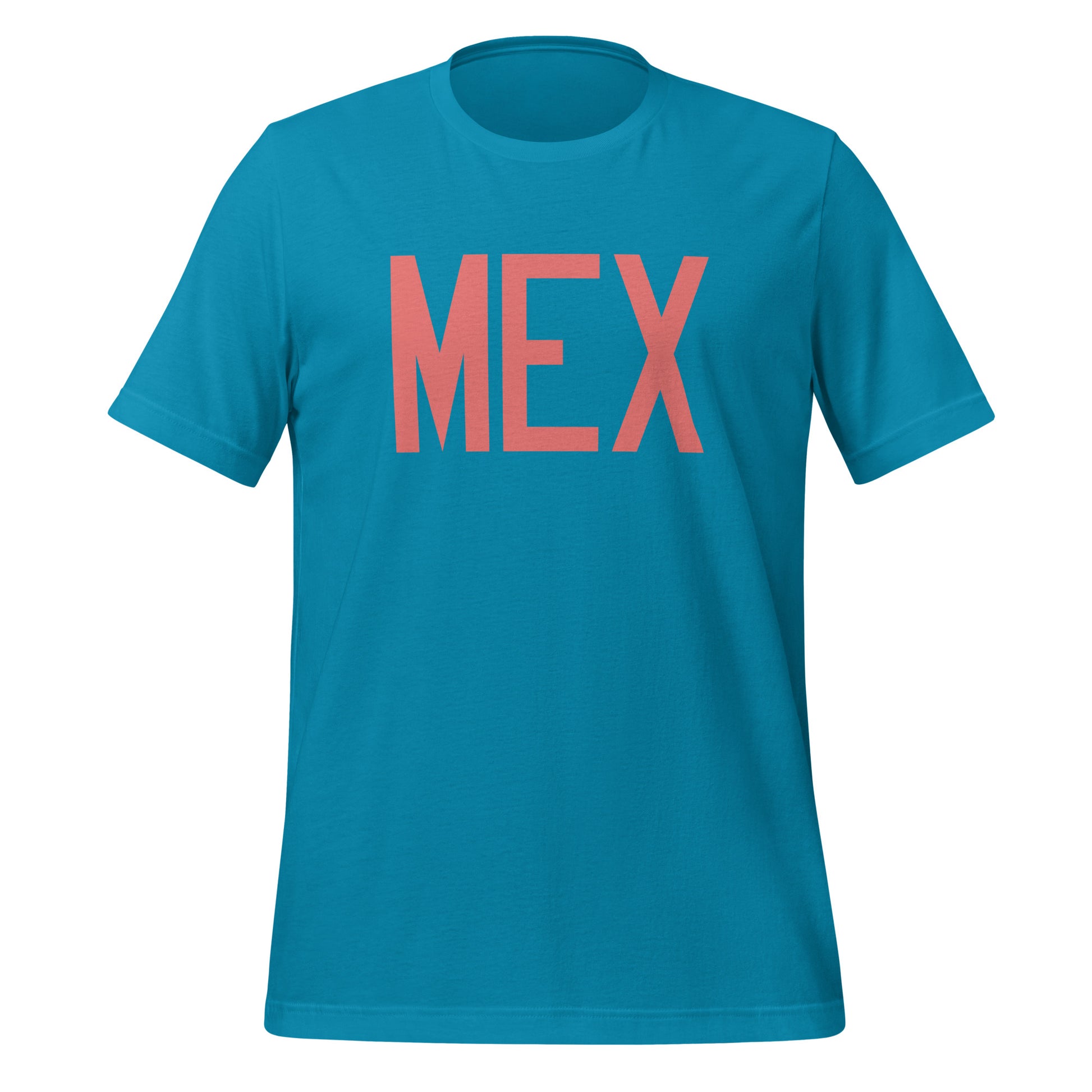 Aviation Enthusiast Unisex Tee - Pink Graphic • MEX Mexico City • YHM Designs - Image 06