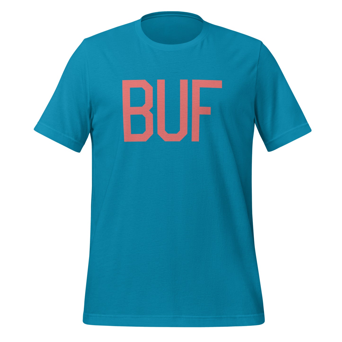 Aviation Enthusiast Unisex Tee - Pink Graphic • BUF Buffalo • YHM Designs - Image 06